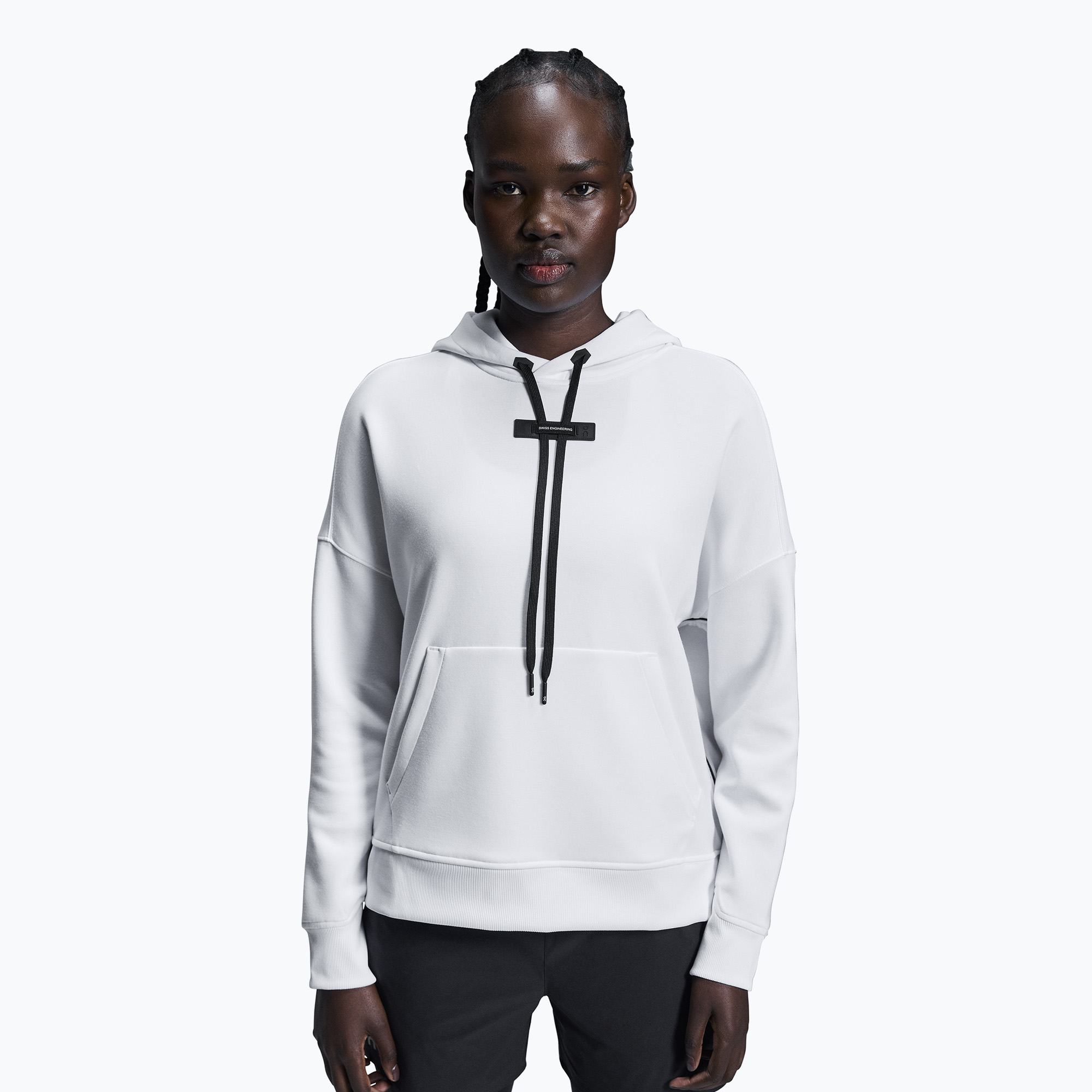 Bluza damska On Running Hoodie white 