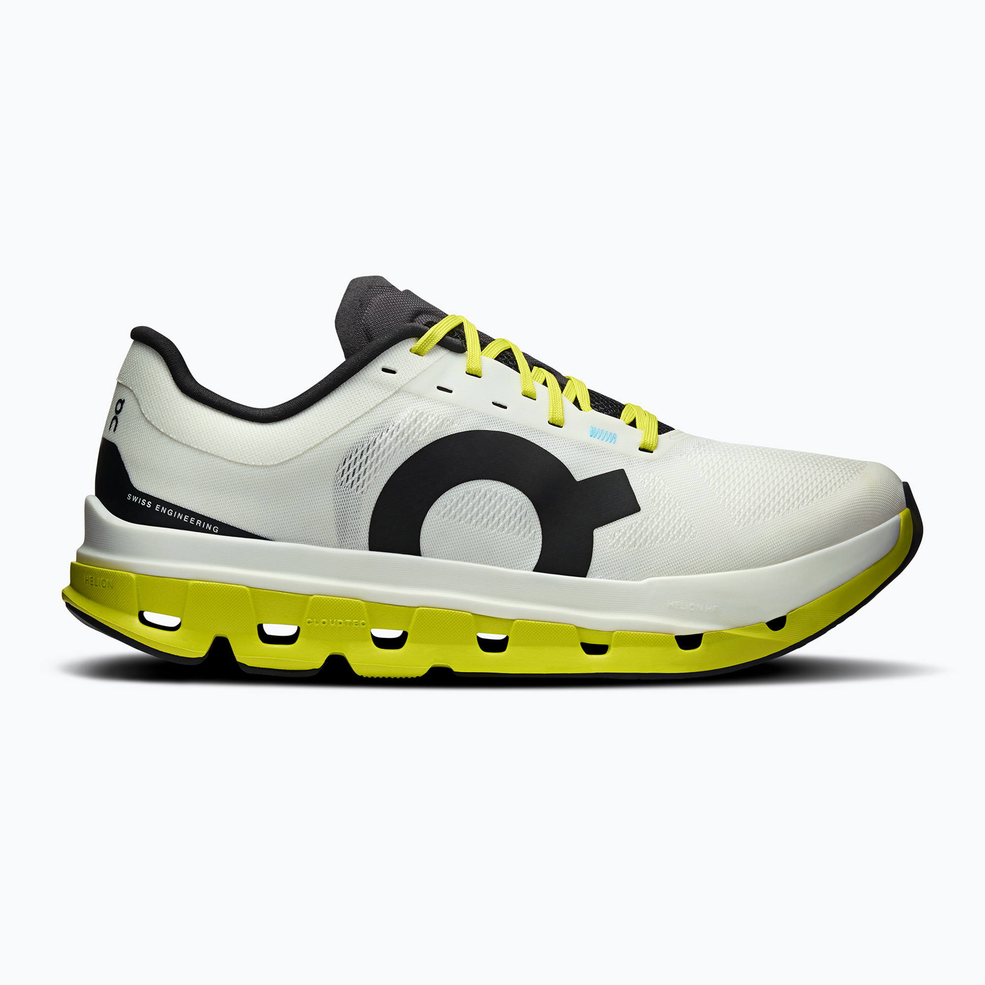 Buty do biegania męskie On Running Cloudflow 5 white/lime 