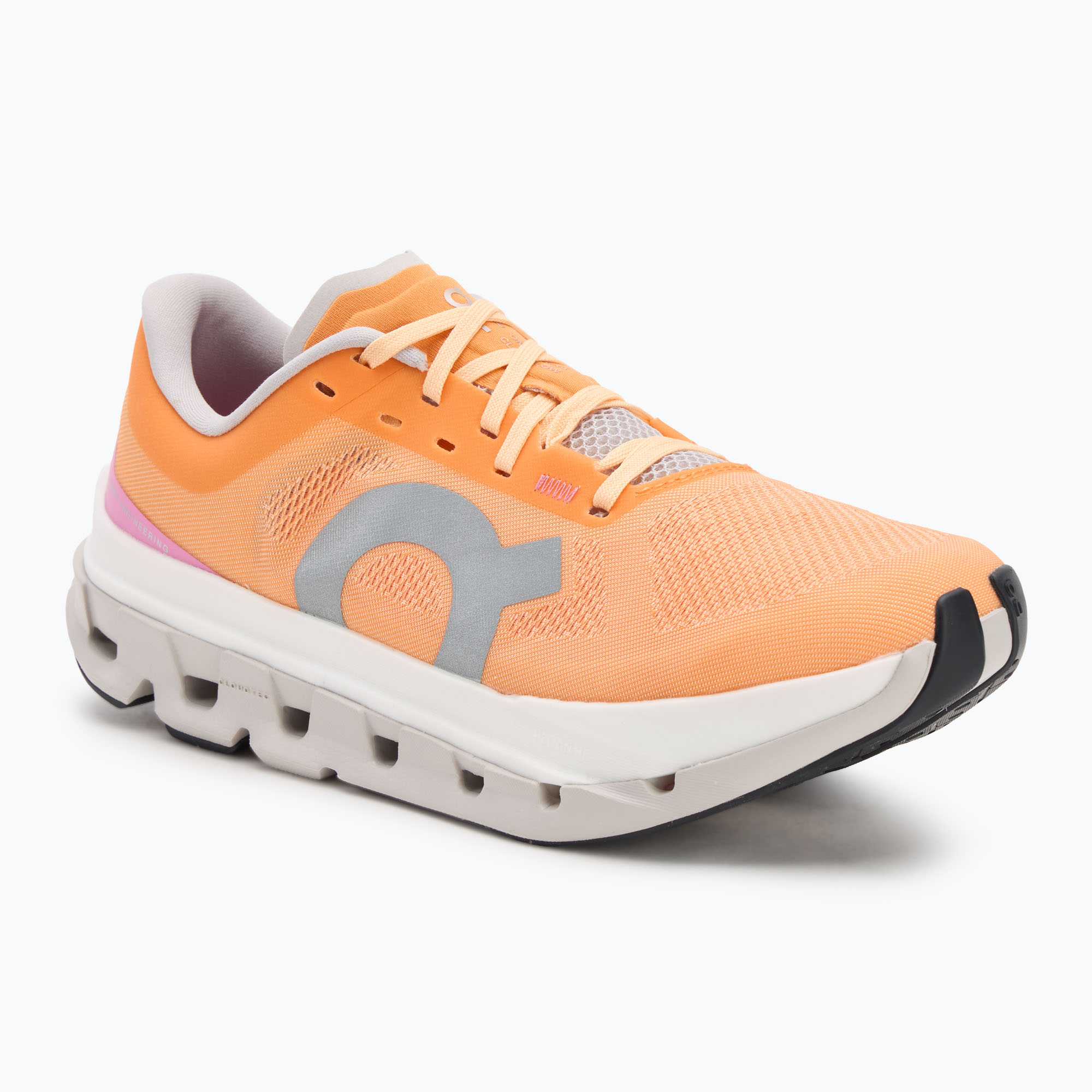 Buty do biegania damskie On Cloudflow 5 tangerine/silver 
