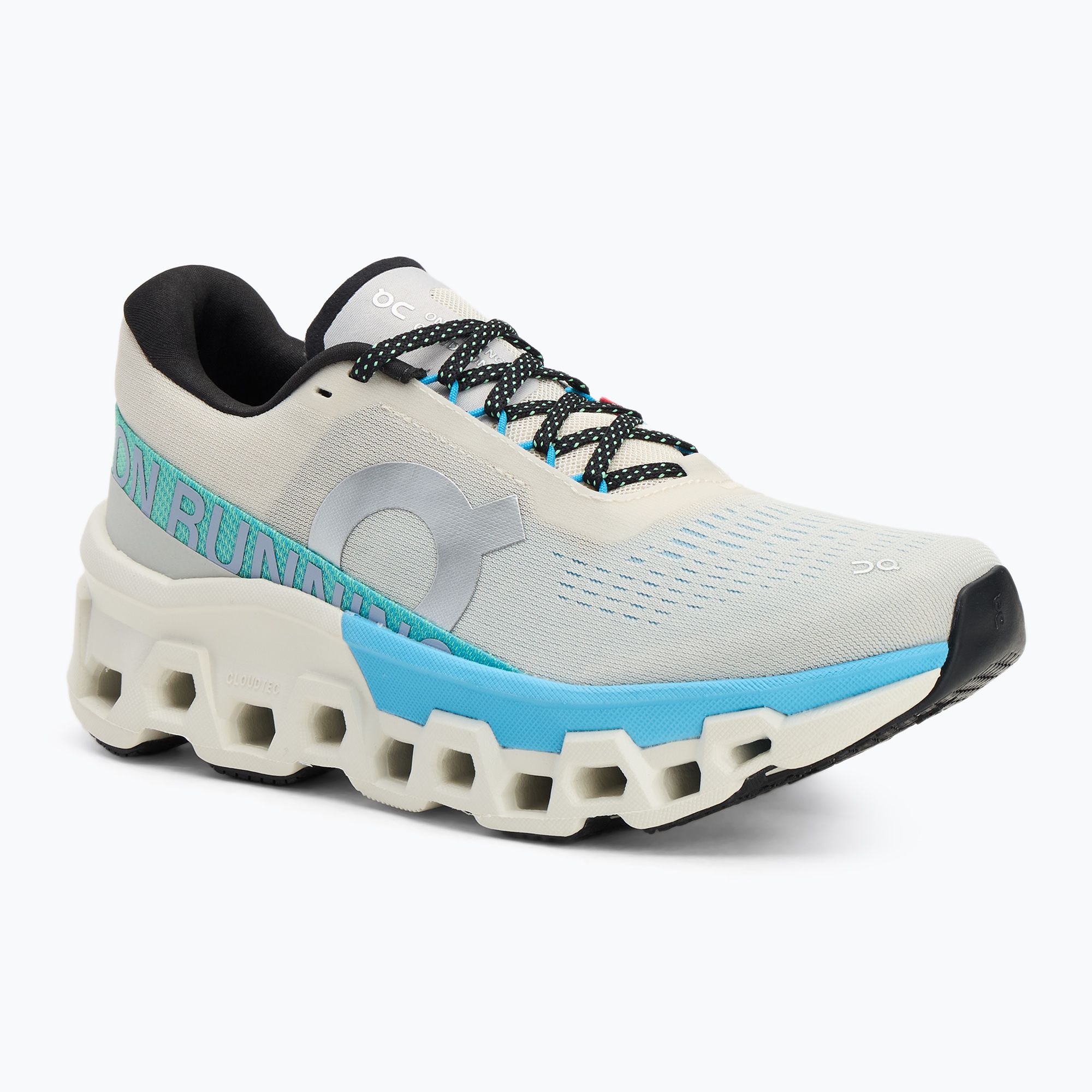 Buty do biegania damskie On Running Cloudmonster 2 cream/horizon 