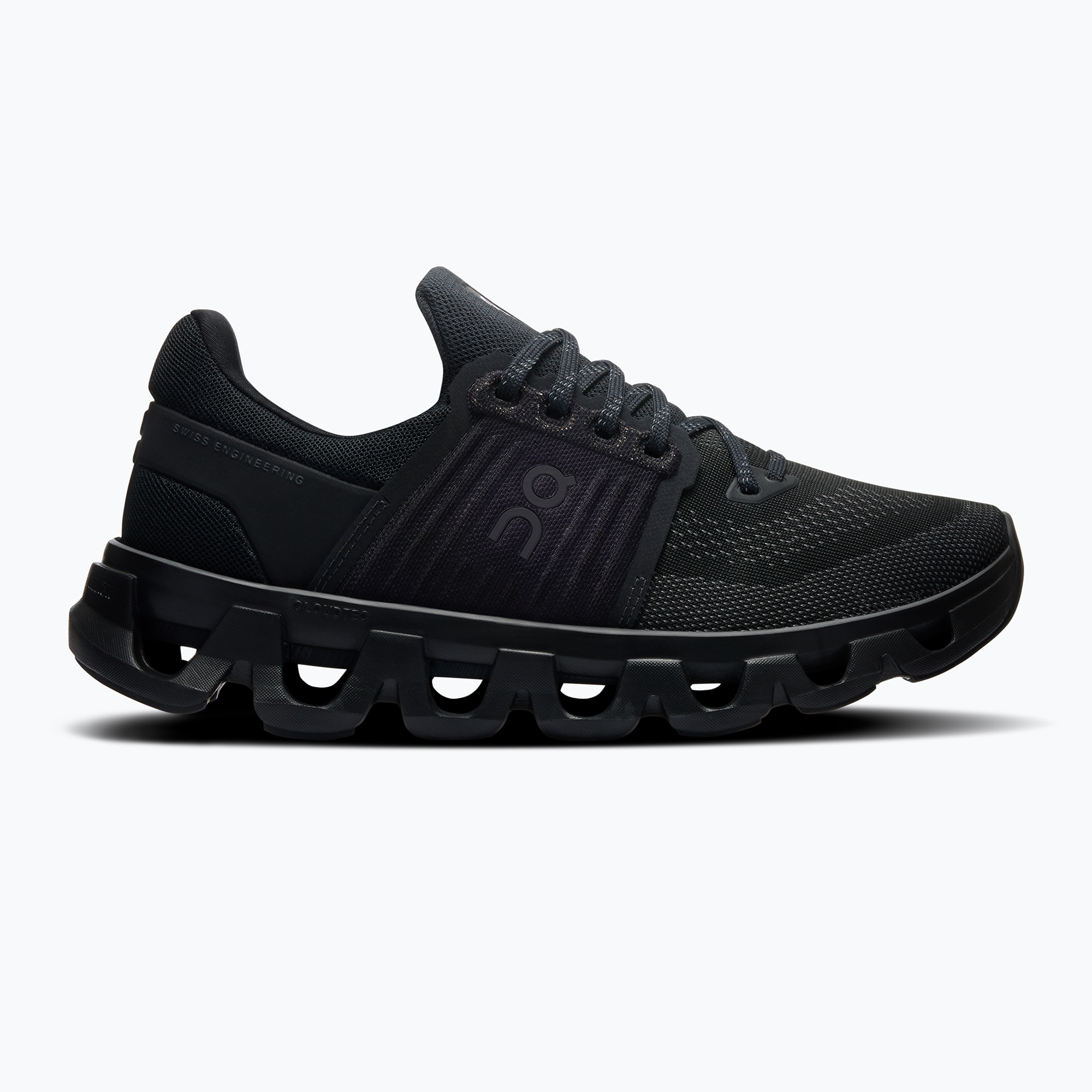 Buty do biegania damskie On Running Cloudswift 4 AD black/rock 
