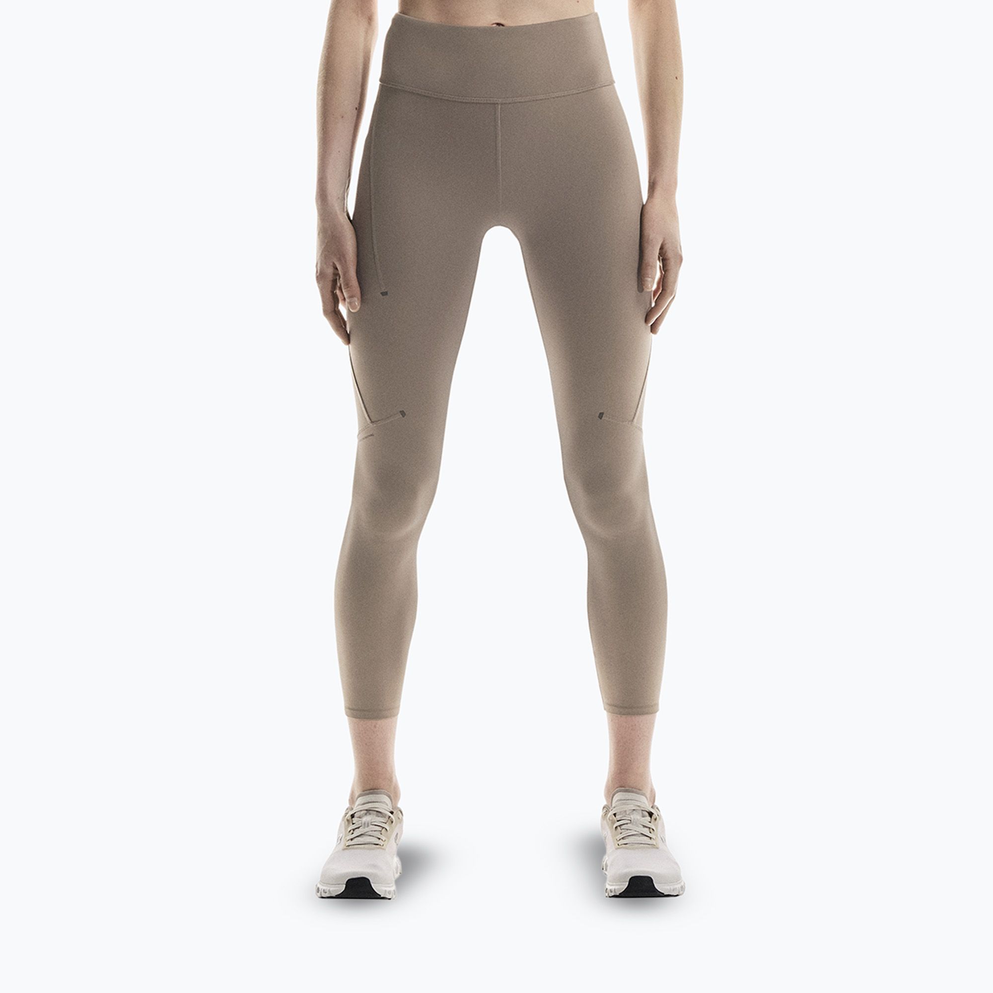 Legginsy treningowe damskie On Running Performance Tights 7/8 cinder 