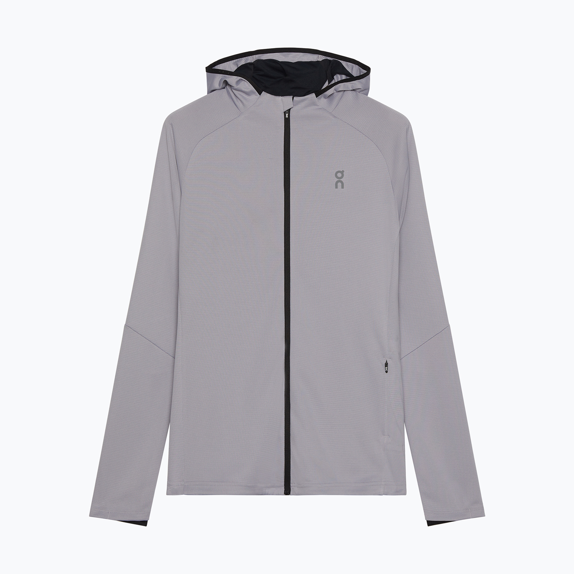 Bluza do biegania damska On Running Climate Zip Hoodie navy 