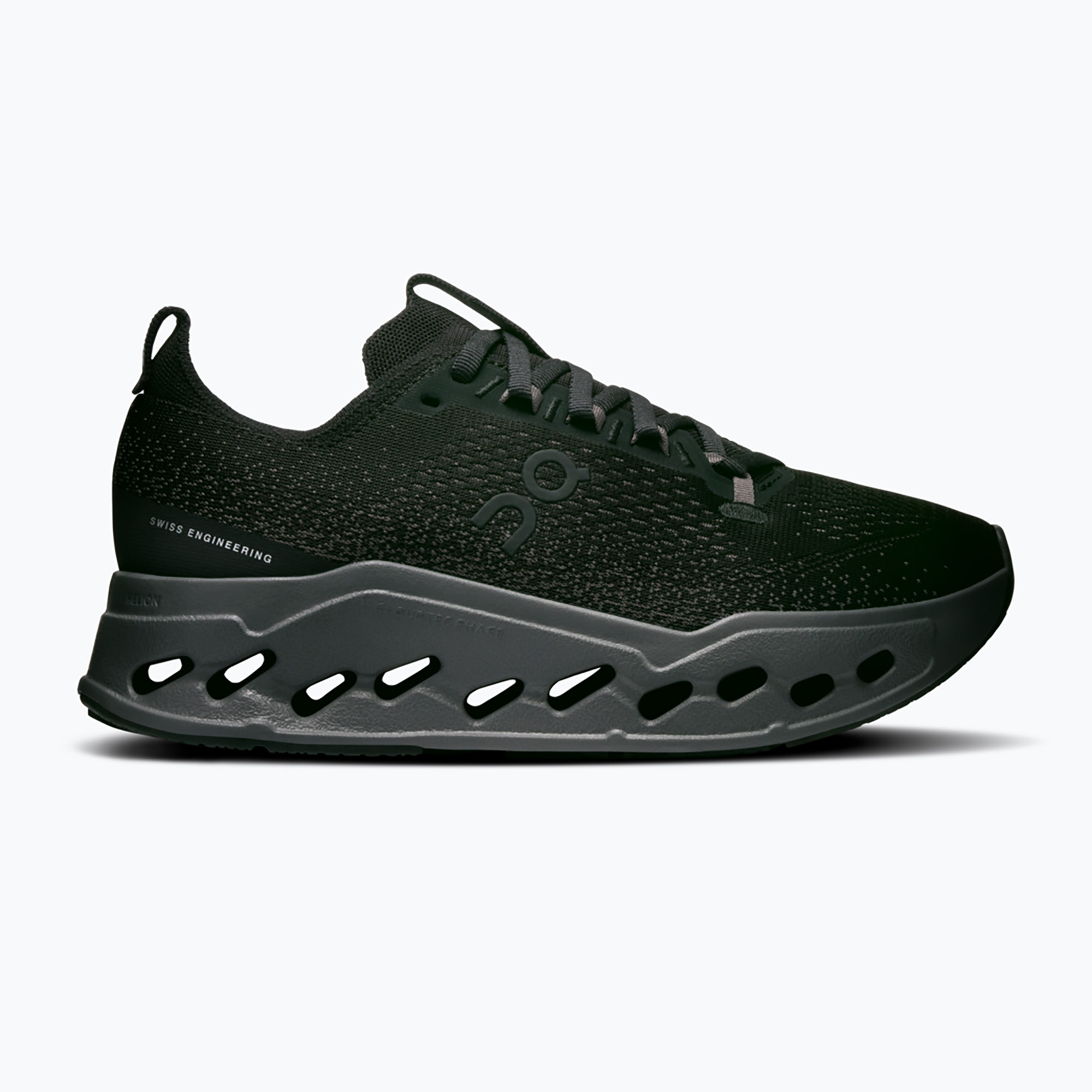 Buty do biegania damskie On Cloudsurfer  Max Wide black/eclipse 