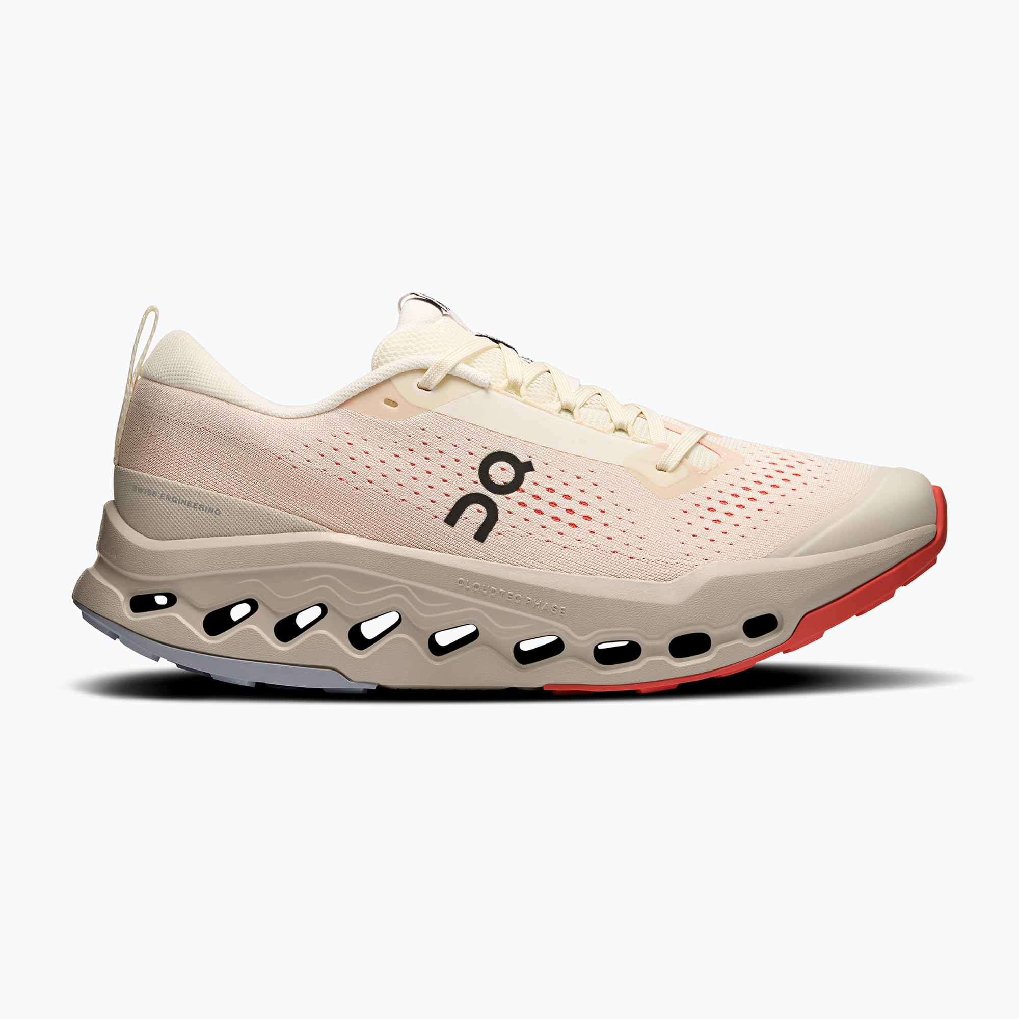 Buty do biegania męskie On Cloudsurfer Trail 2 ivory/ghost 