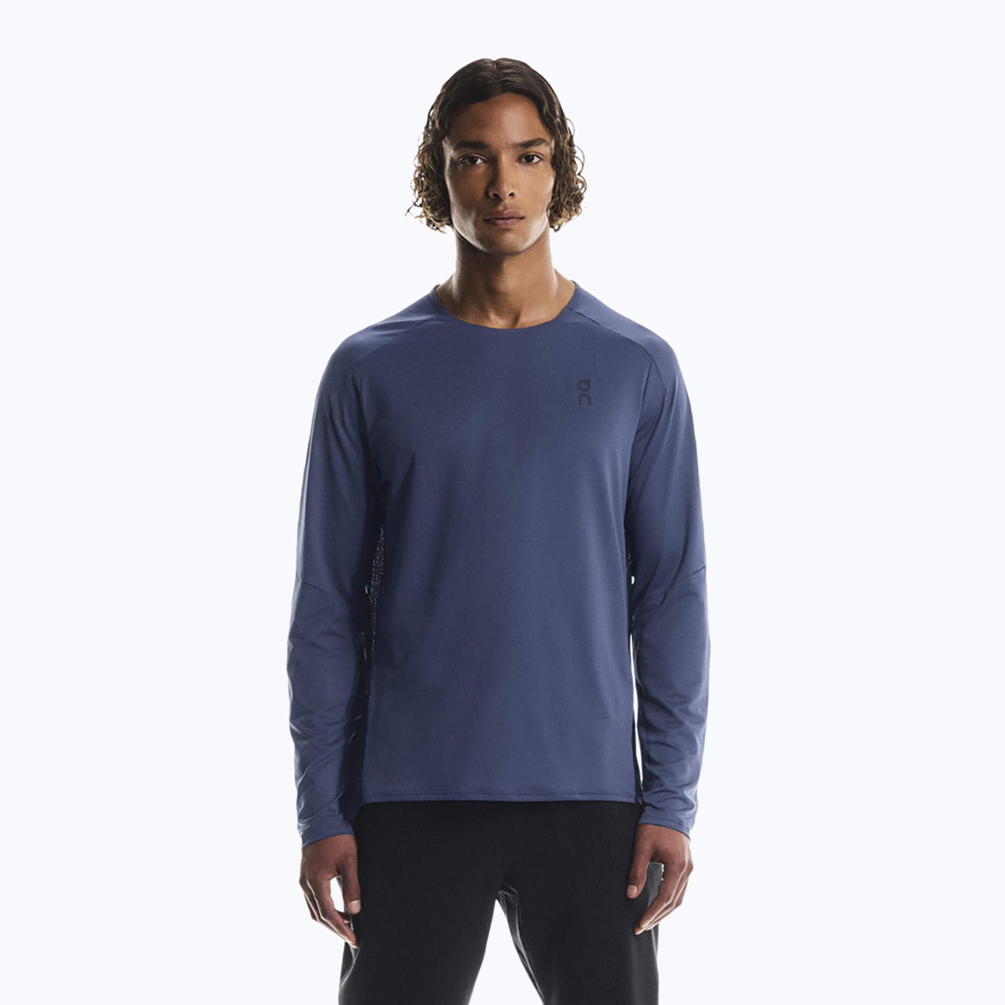 Longsleeve do biegania męski On Performance Long-T acai/black 
