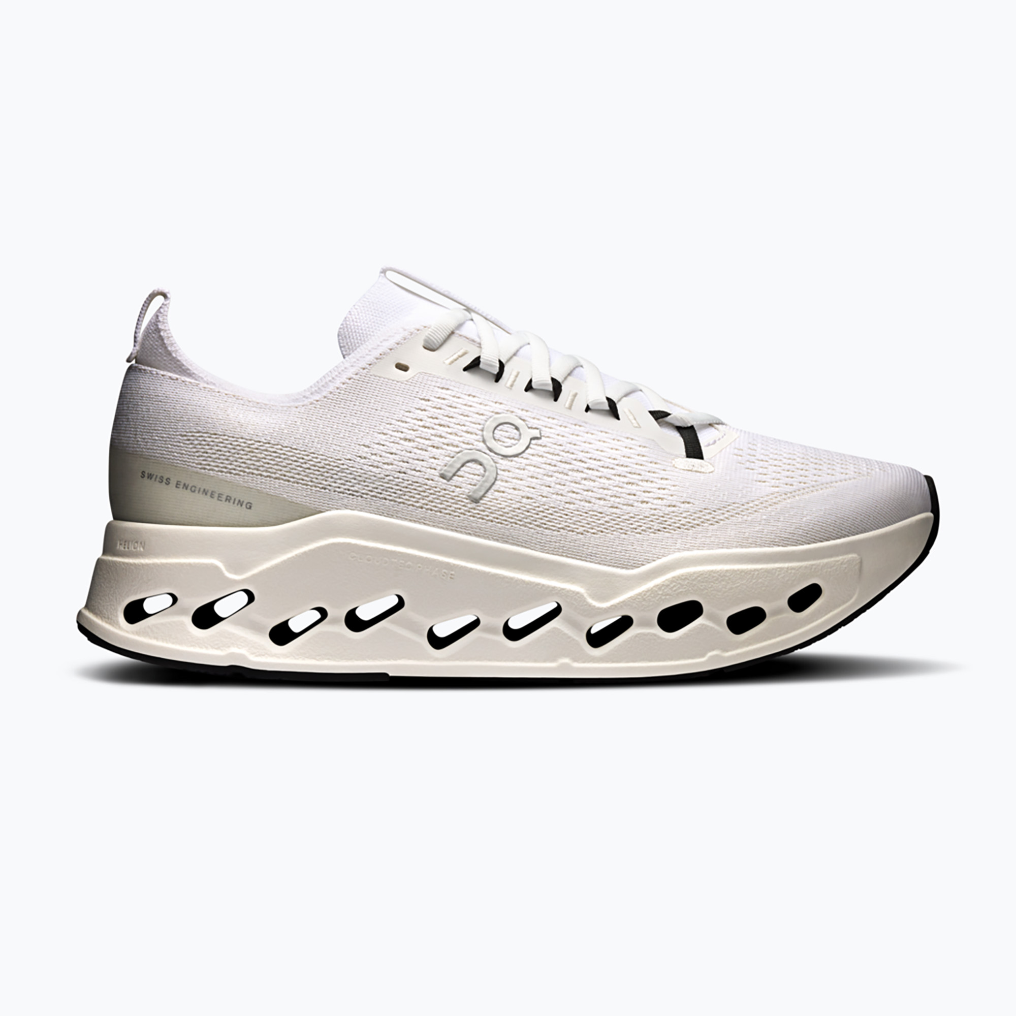 Buty do biegania męskie On Cloudsurfer  Max Wide white/white 