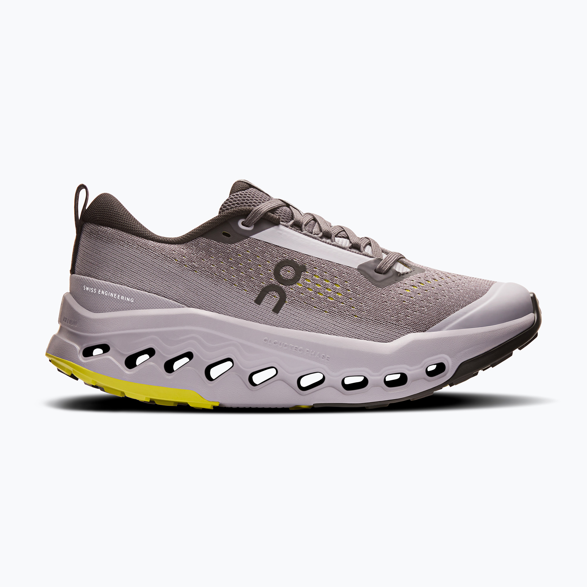 Buty do biegania damskie On Cloudsurfer Trail 2 iron/lilac 
