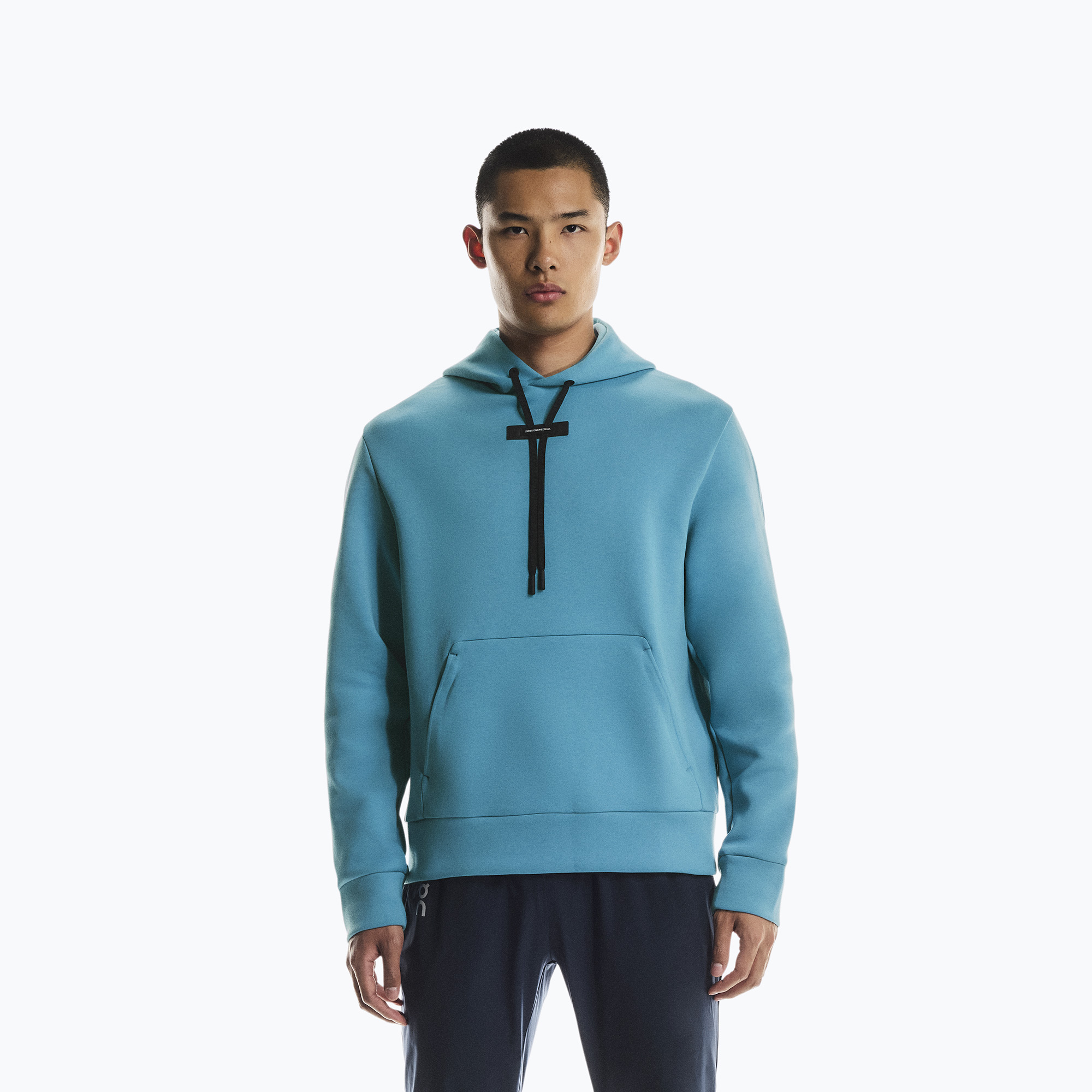 Bluza męska On Focus Tech Hoodie niagara 