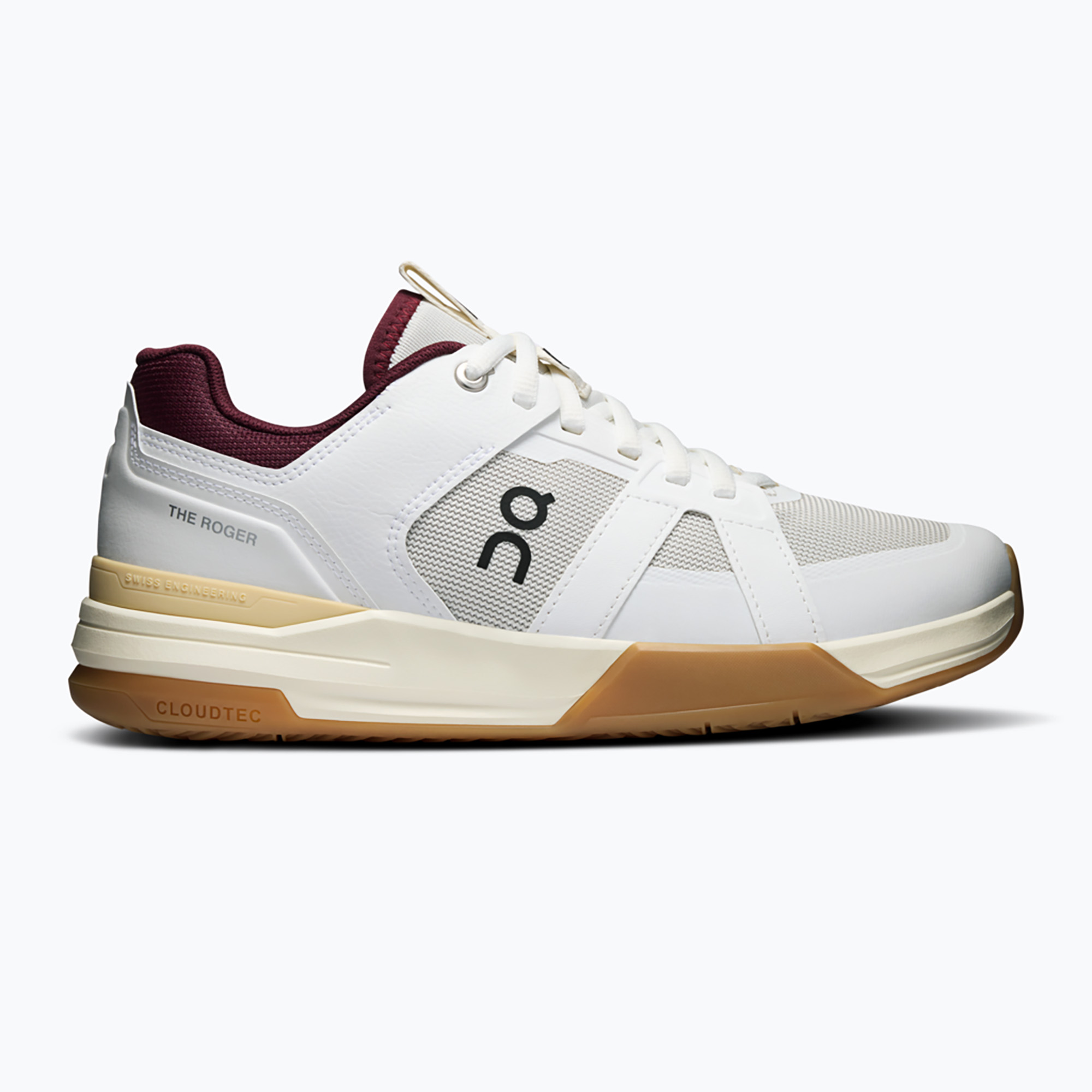 Buty do tenisa damskie On Running The Rodger Clubhouse Pro W white/ivory 