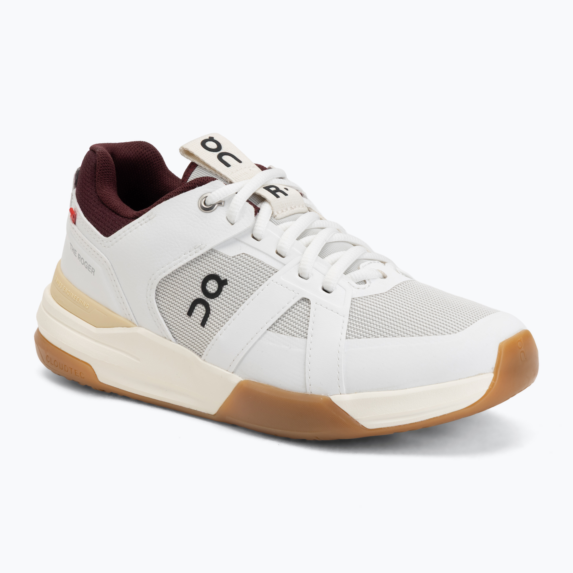 Buty do tenisa damskie On The Rodger Clubhouse Pro W white/ivory 
