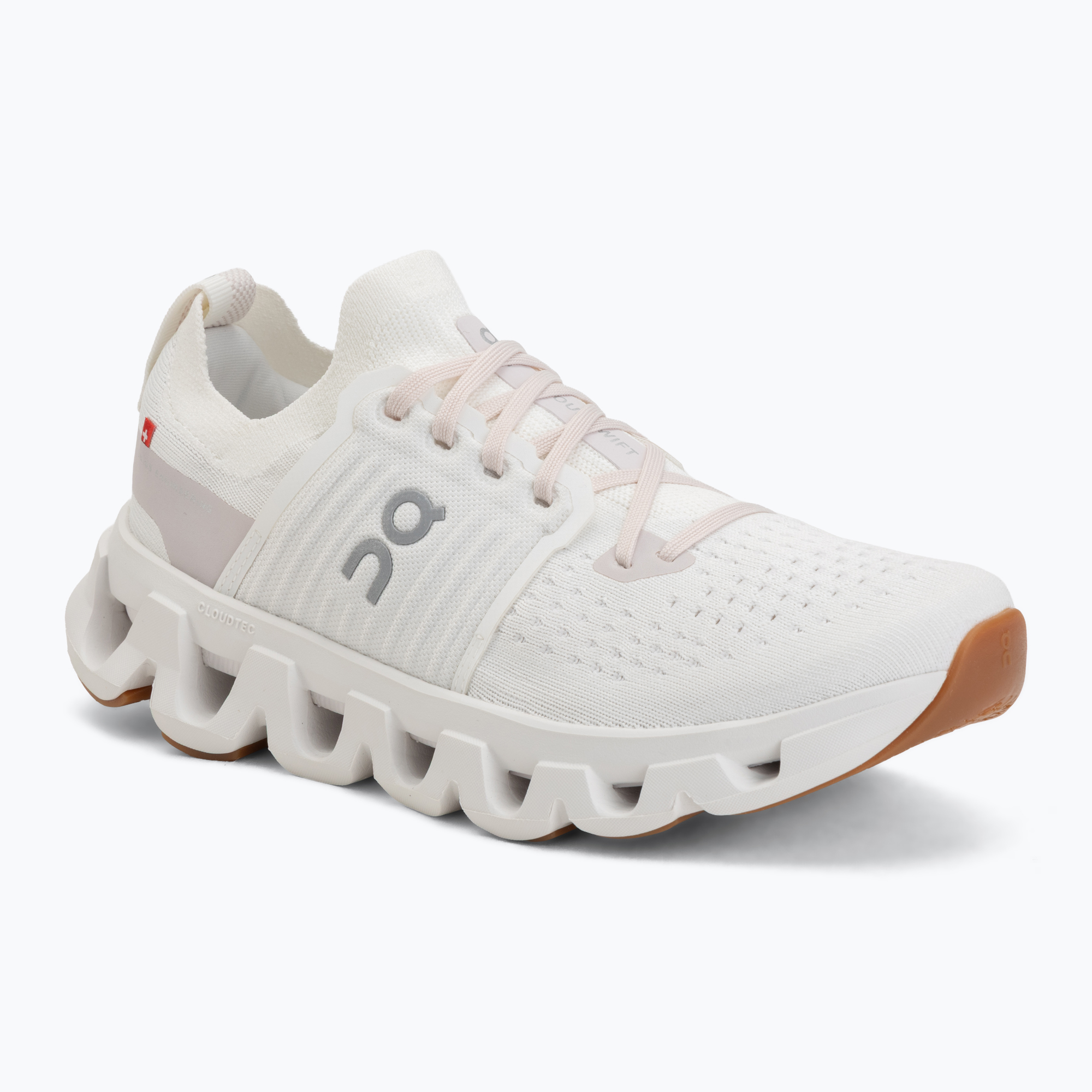 Buty do biegania damskie On Cloudswift 4 white/lily 