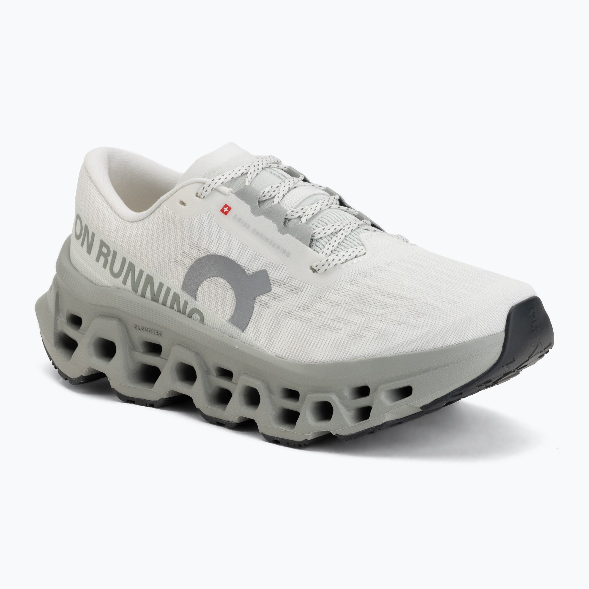 Buty do biegania damskie On Cloudmonster 3 ivory/tin 