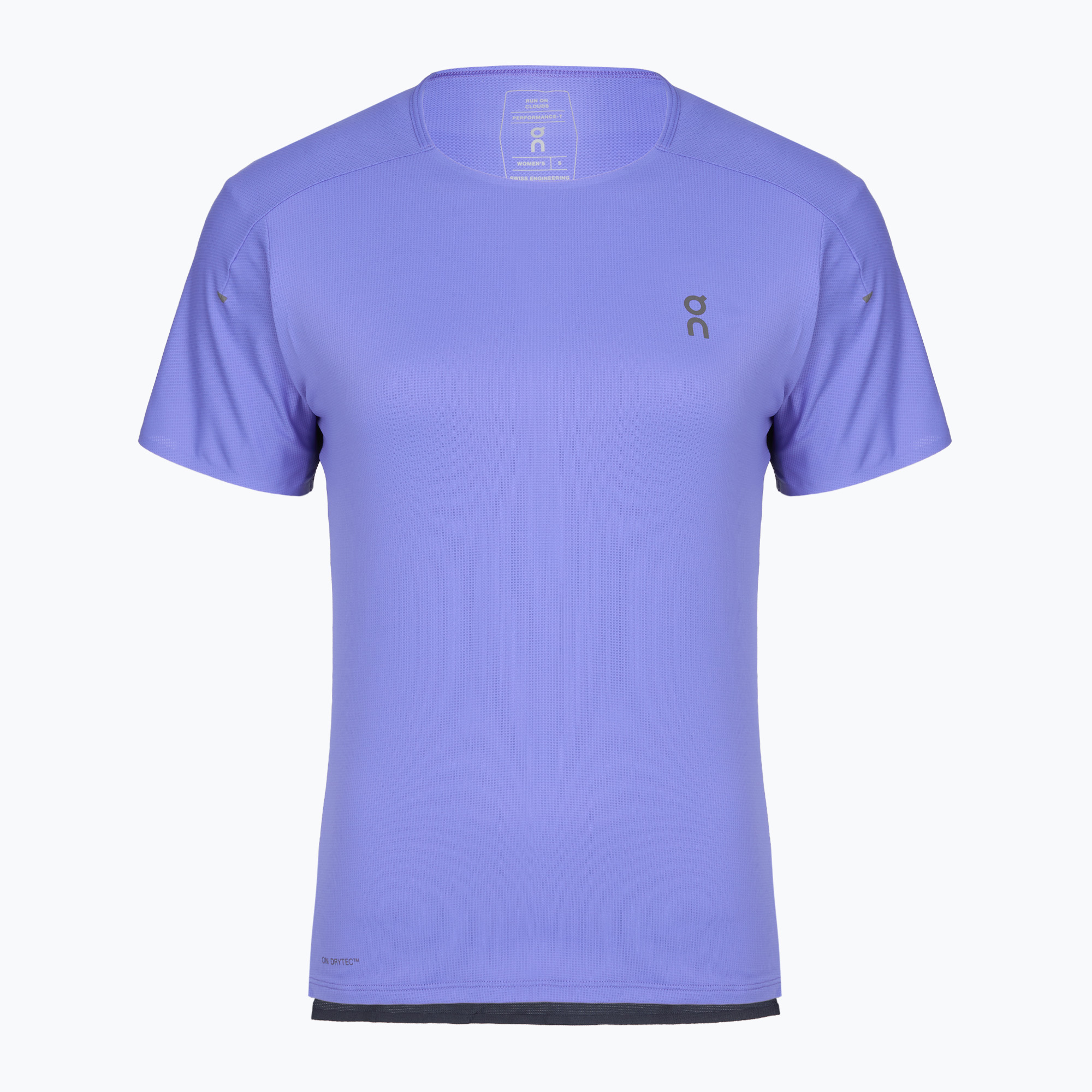 Дамска тениска за бягане On Performance-T sailor navy