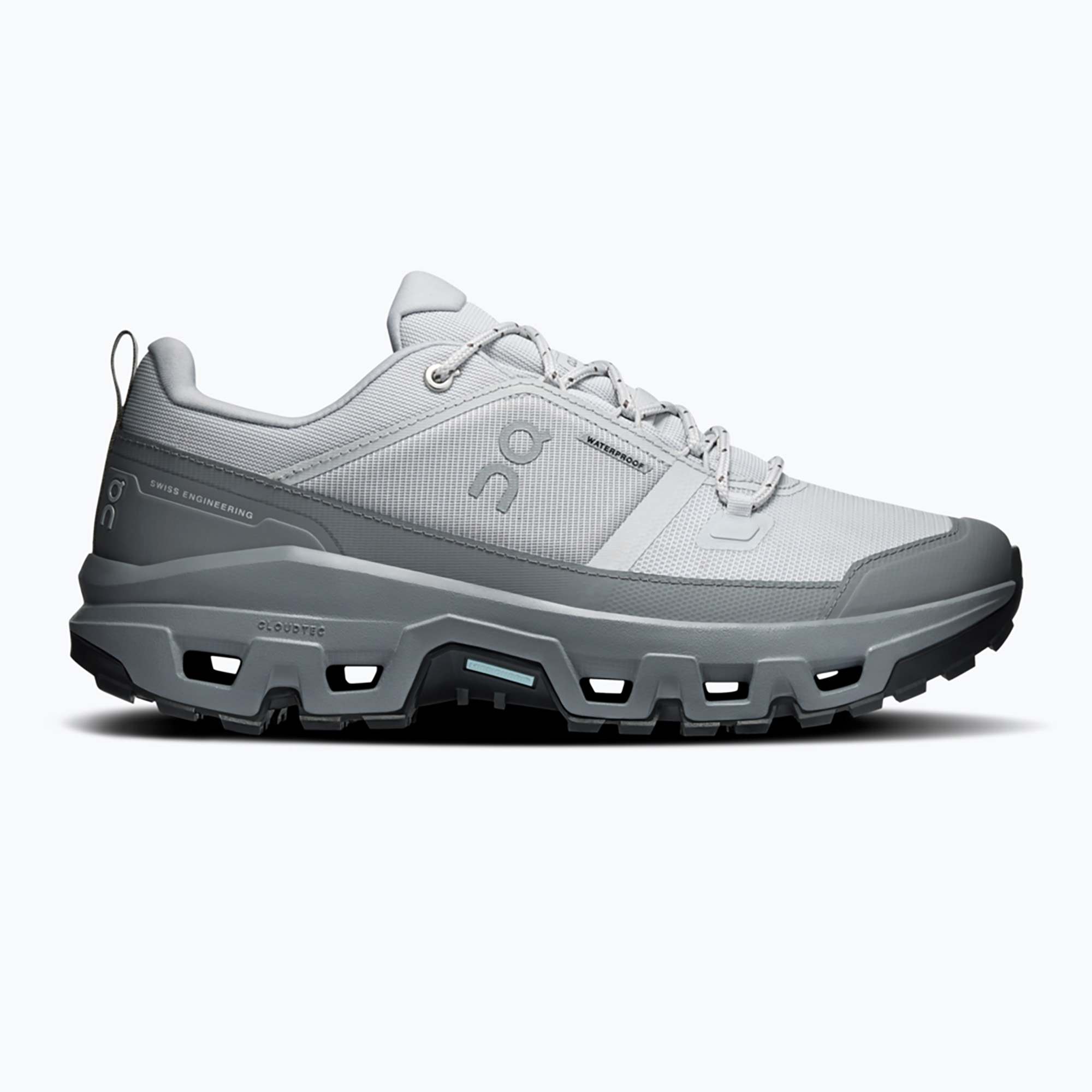 Încălțăminte de drumeție pentru bărbați On Cloudrock Low Waterproof glacier/rock