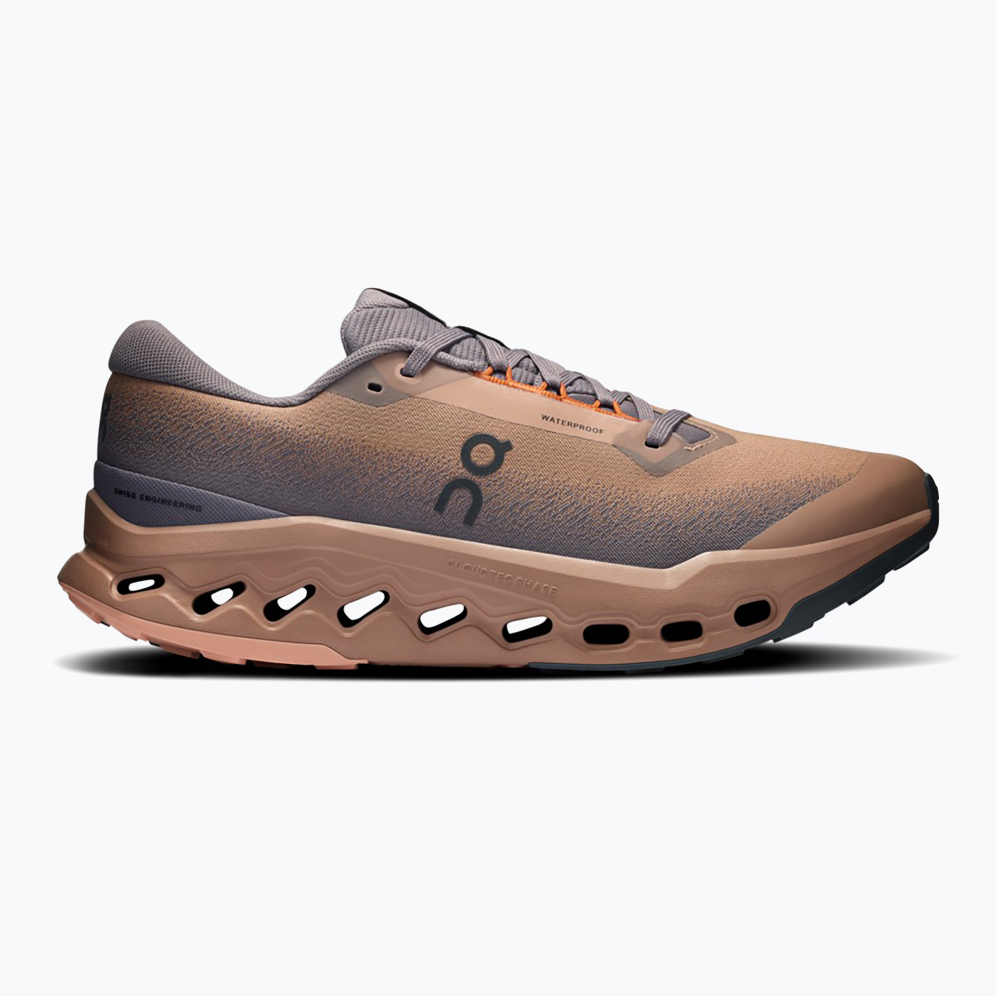 Мъжки обувки за бягане  On Cloudsurfer Trail 2 Waterproof portobello/pebble