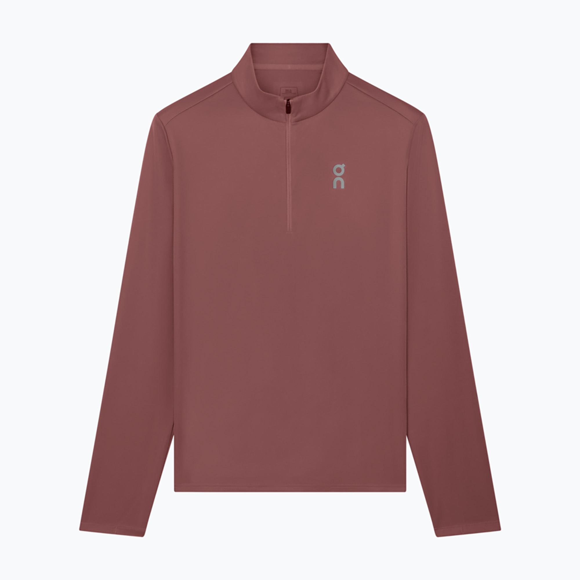 Мъжки суитшърт за бягане On Core 1/4 Zip barberry