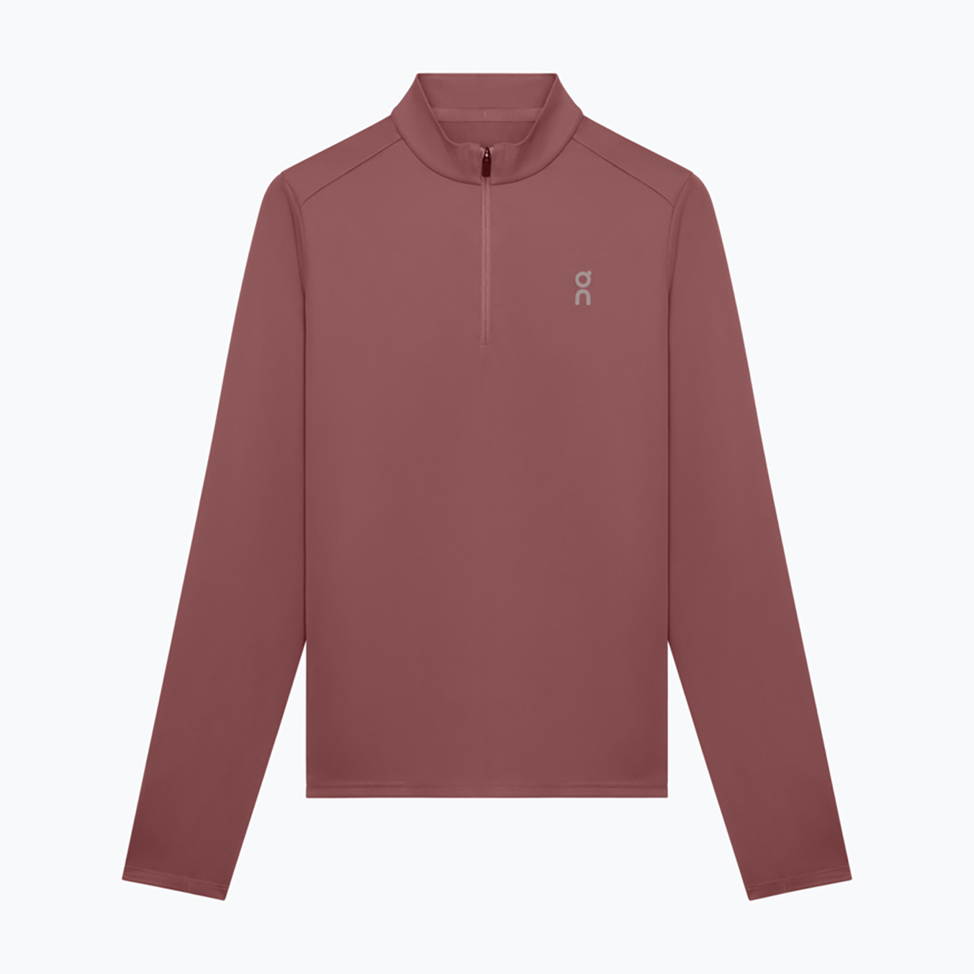 Дамски суитшърт за бягане On Core 1/4 Zip barberry