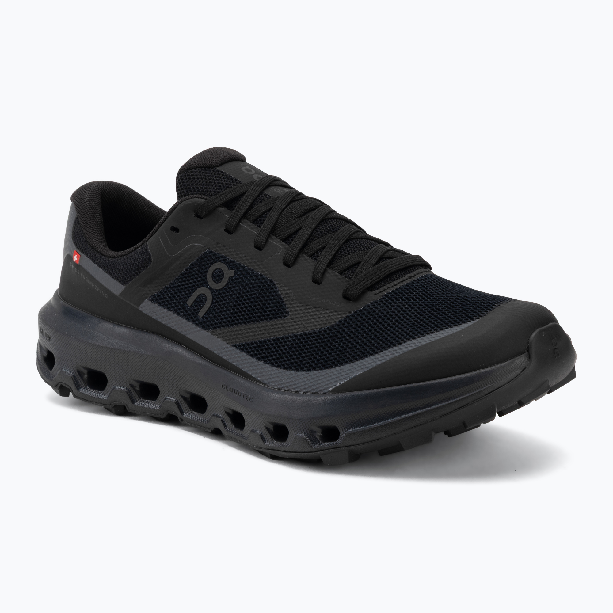 Мъжки обувки за бягане  On Cloudvista 3 Waterproof black/black