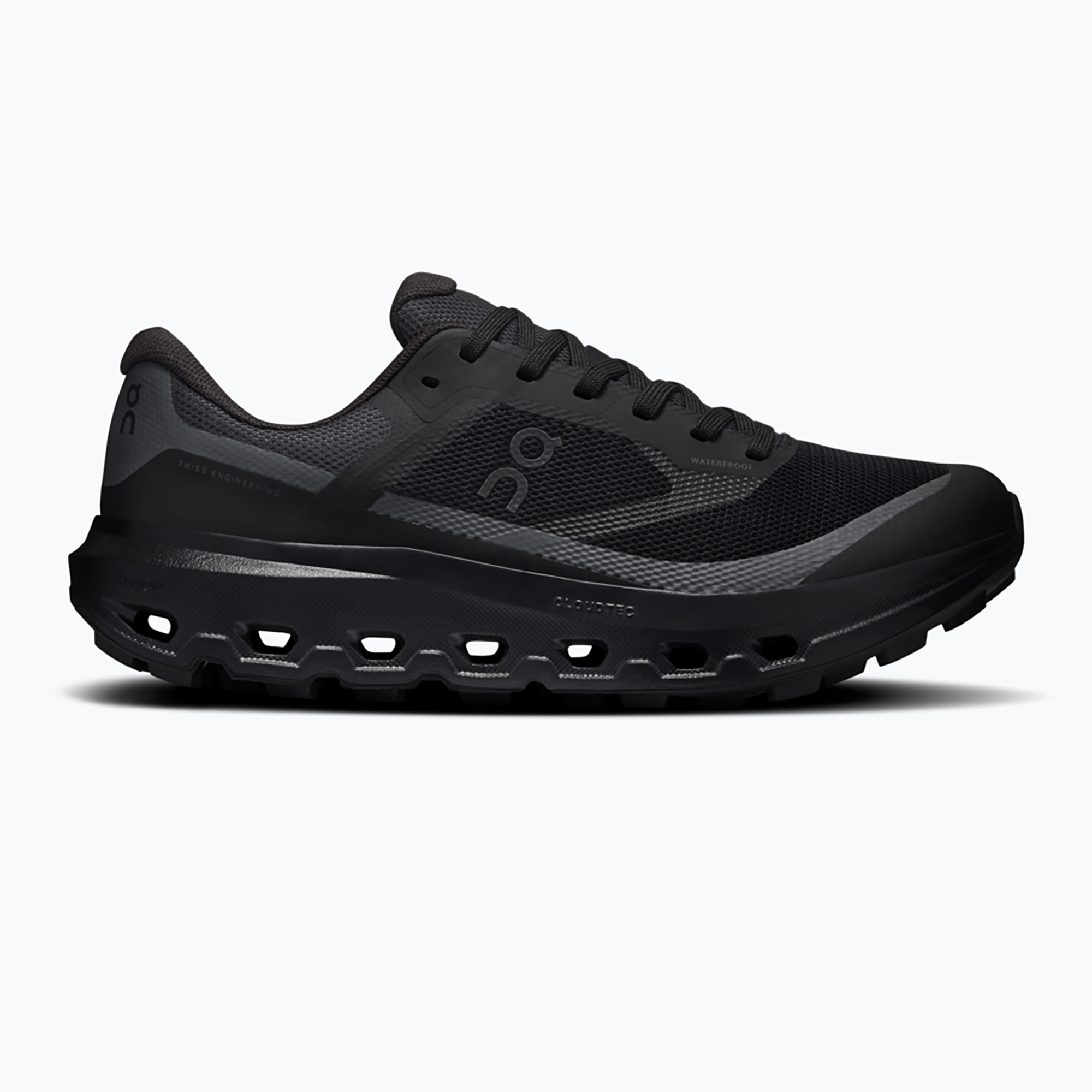 Încălțăminte de alergare pentru femei On Cloudvista 3 Waterproof black/black