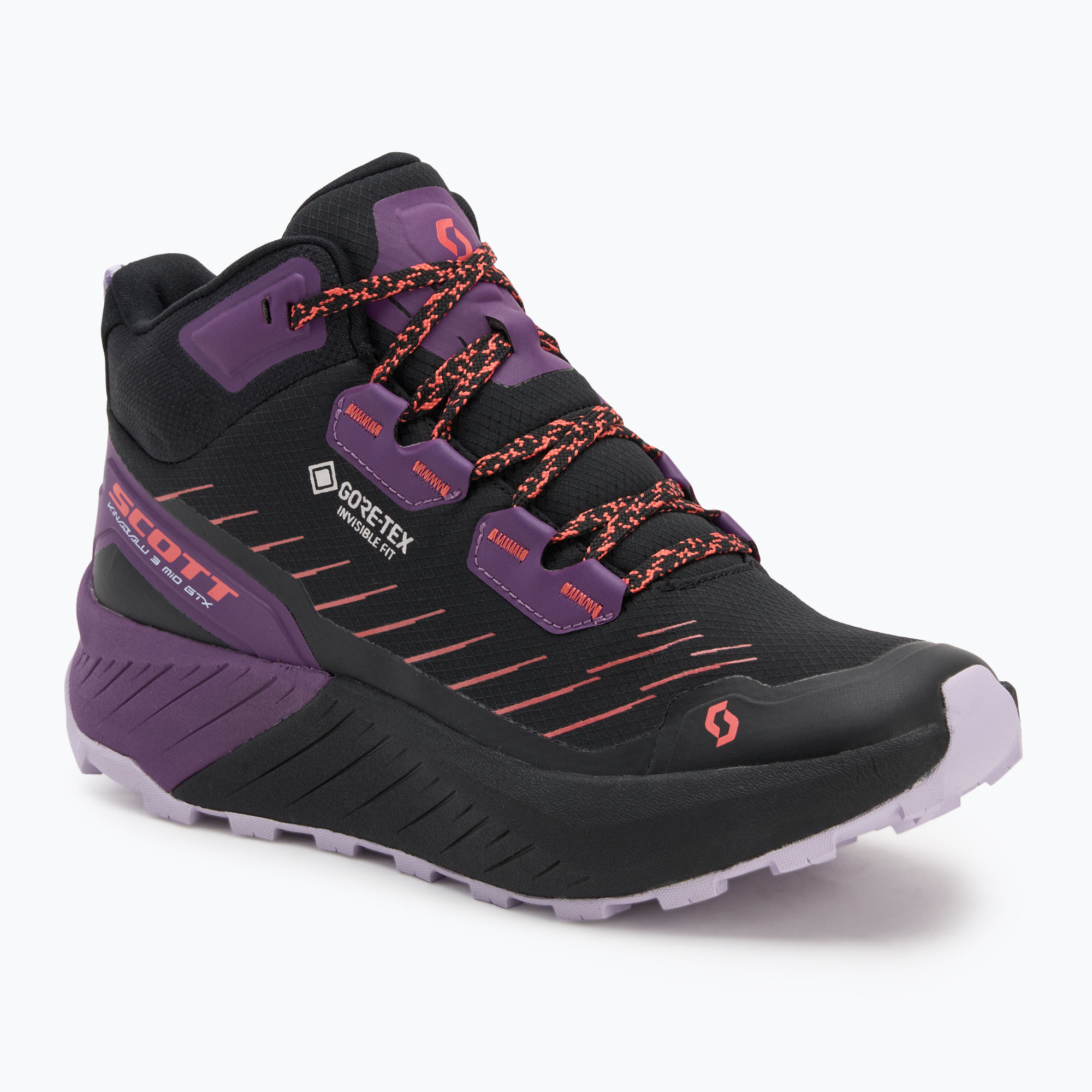 Buty do biegania damskie SCOTT Kinabalu 3 Mid Gore-Tex black/vivid purple 