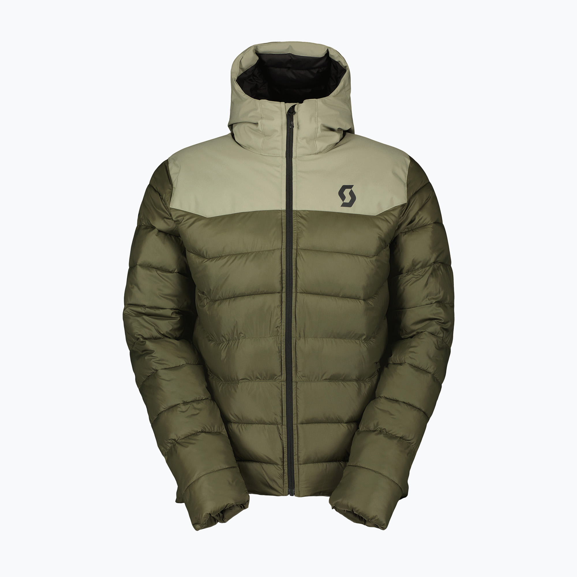 Kurtka ocieplana męska SCOTT Insuloft Warm dust grey/douglas green 