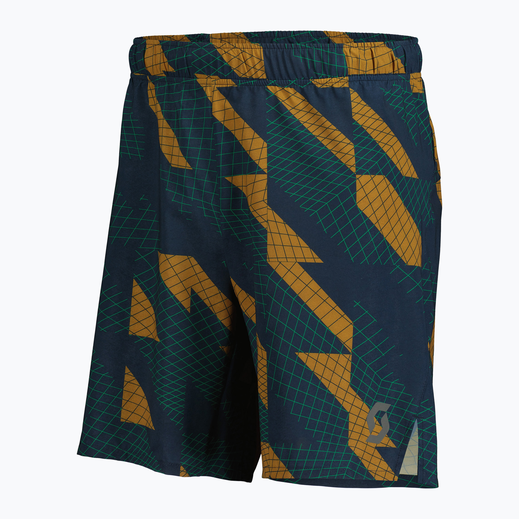 Spodenki do biegania męskie SCOTT Endurance LT dark blue/bread brown 