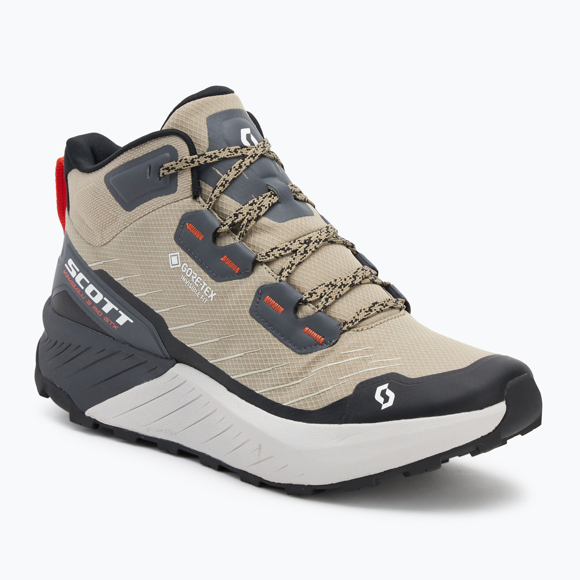 Buty do biegania męskie SCOTT Kinabalu 3 Mid Gore-Tex toast beige/dark grey 