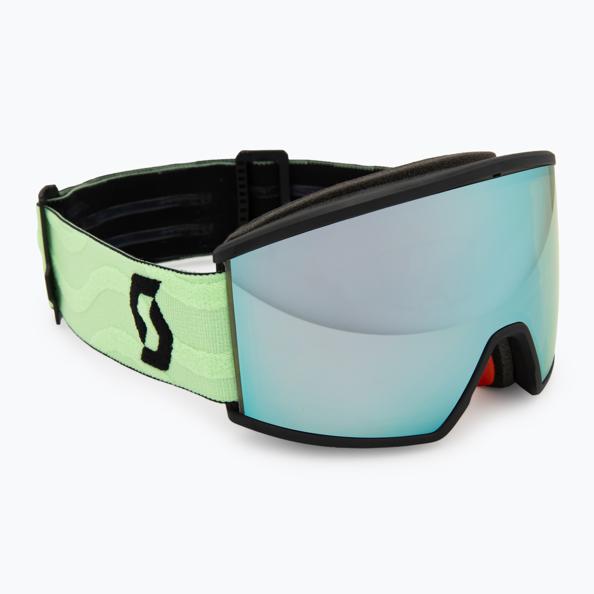 Ochelari de schi SCOTT Ambit glow green/amp ice chrome