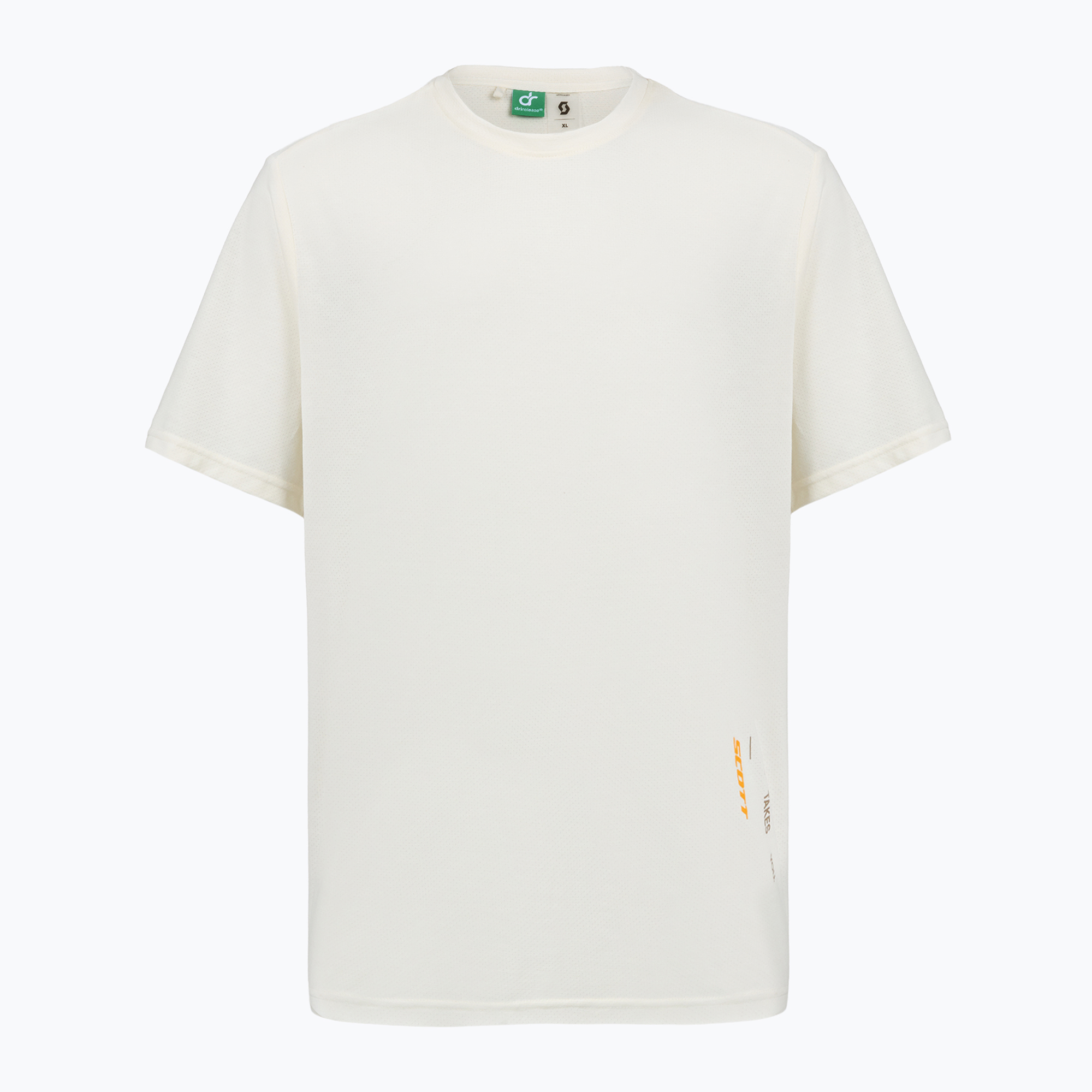 Koszulka do biegania męska SCOTT Endurance DRI Tee white/toast beige 