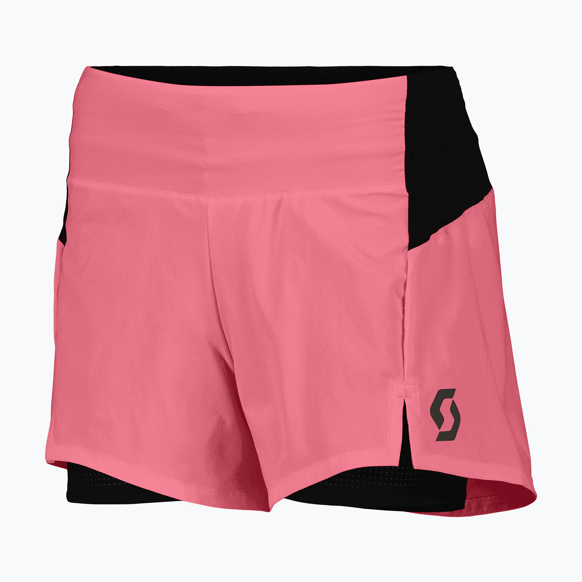 Spodenki do biegania damskie SCOTT Endurance Hybrid digital pink/black 