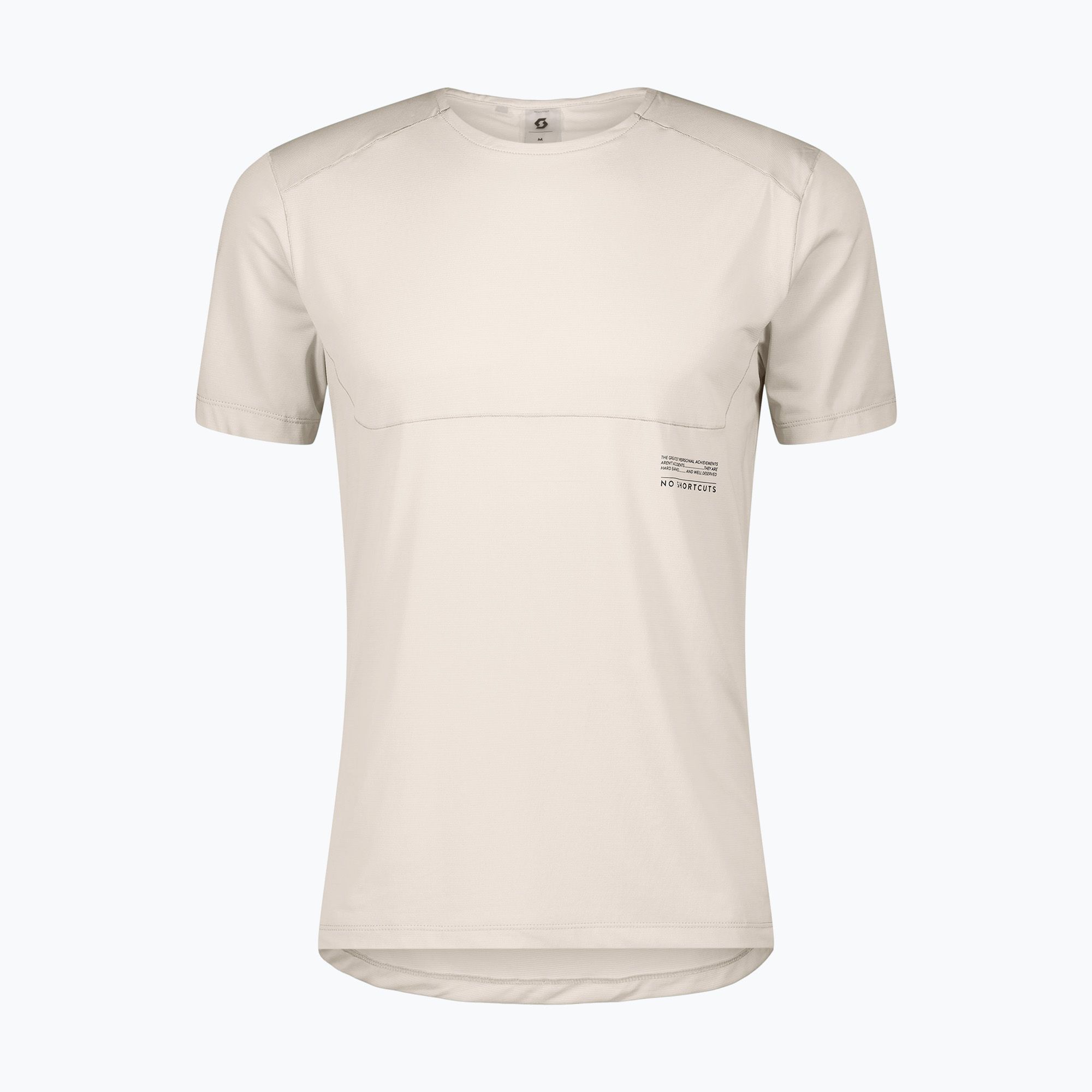Koszulka do biegania męska SCOTT Endurance Tech cotton white 