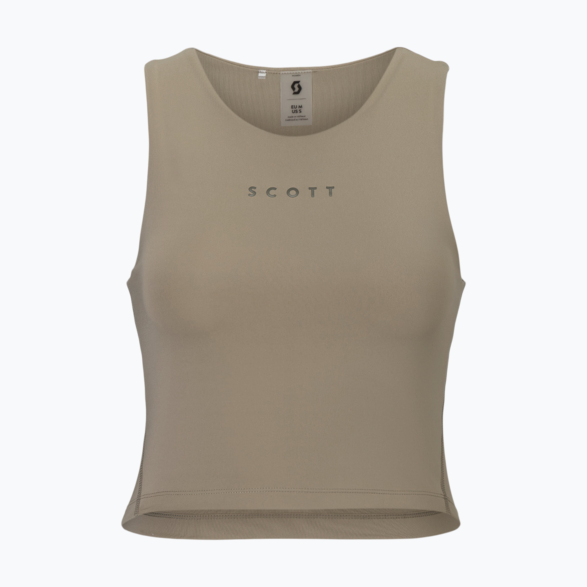 Top treningowy SCOTT Endurance Crop toast beige 