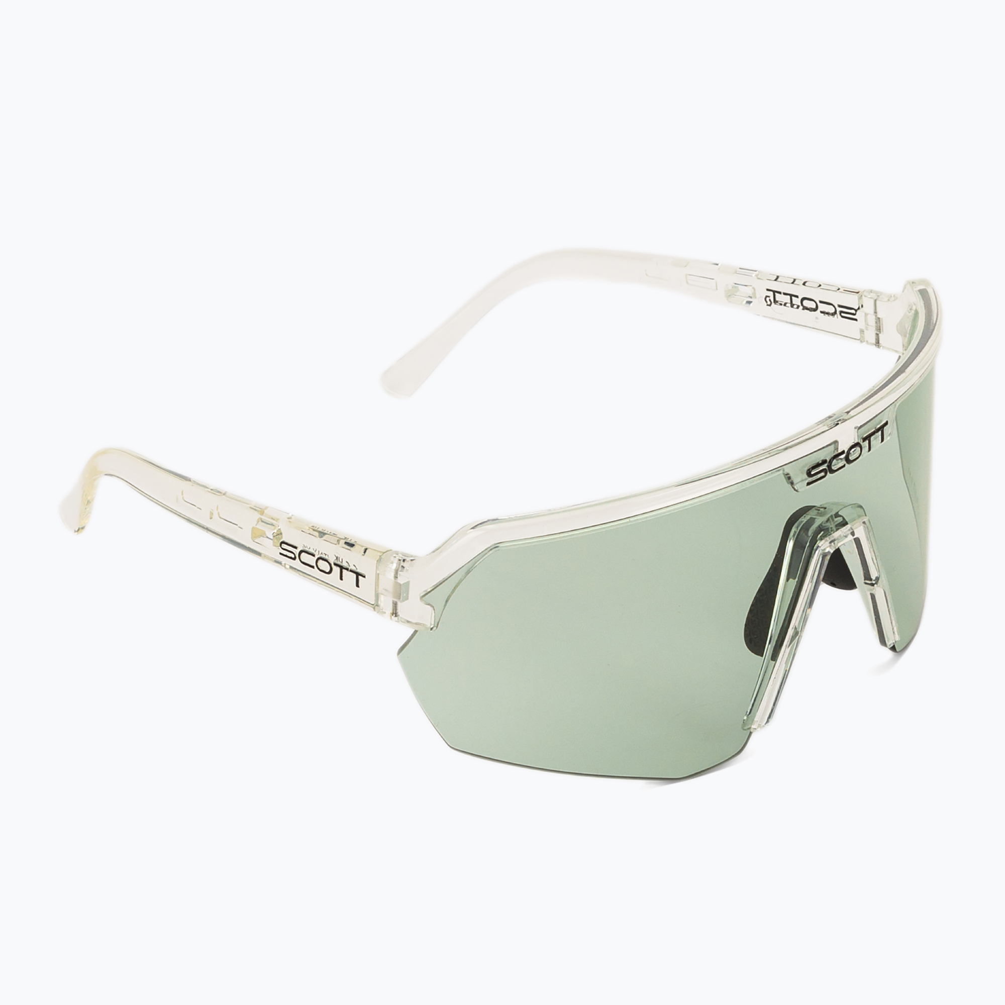 Слънчеви очила SCOTT Sport Shield Translucent/Amp Green