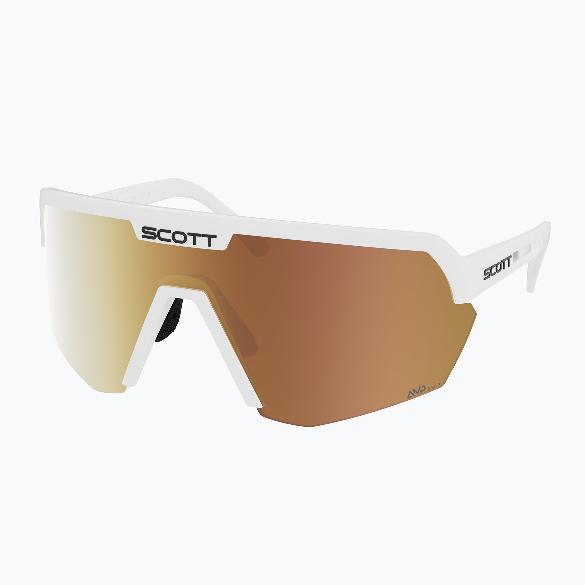 Слънчеви очила SCOTT Sport Shield LS white matt/amp ls gold chrome
