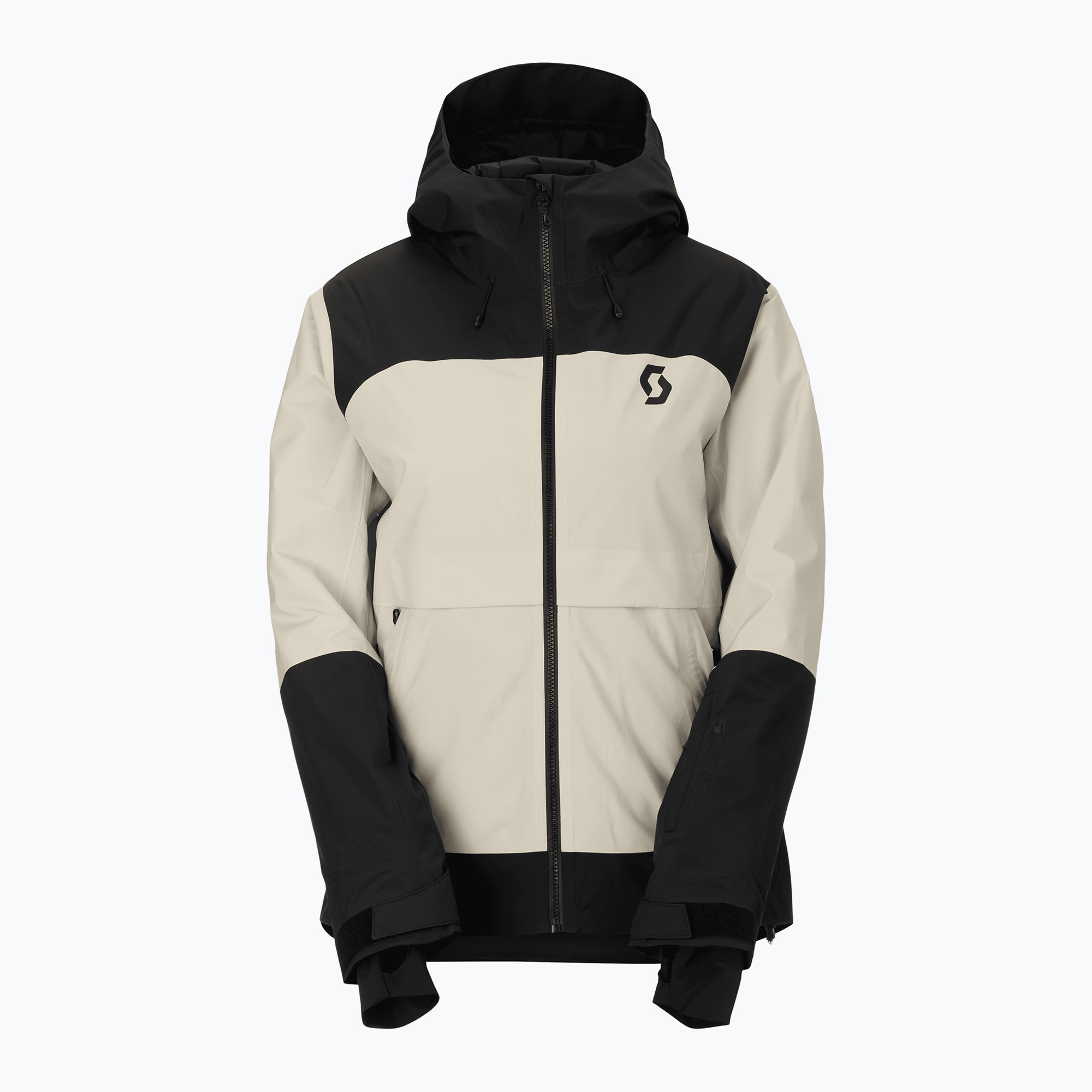 Дамско скиорско яке SCOTT Ultimate Dryo 10 latte beige/black