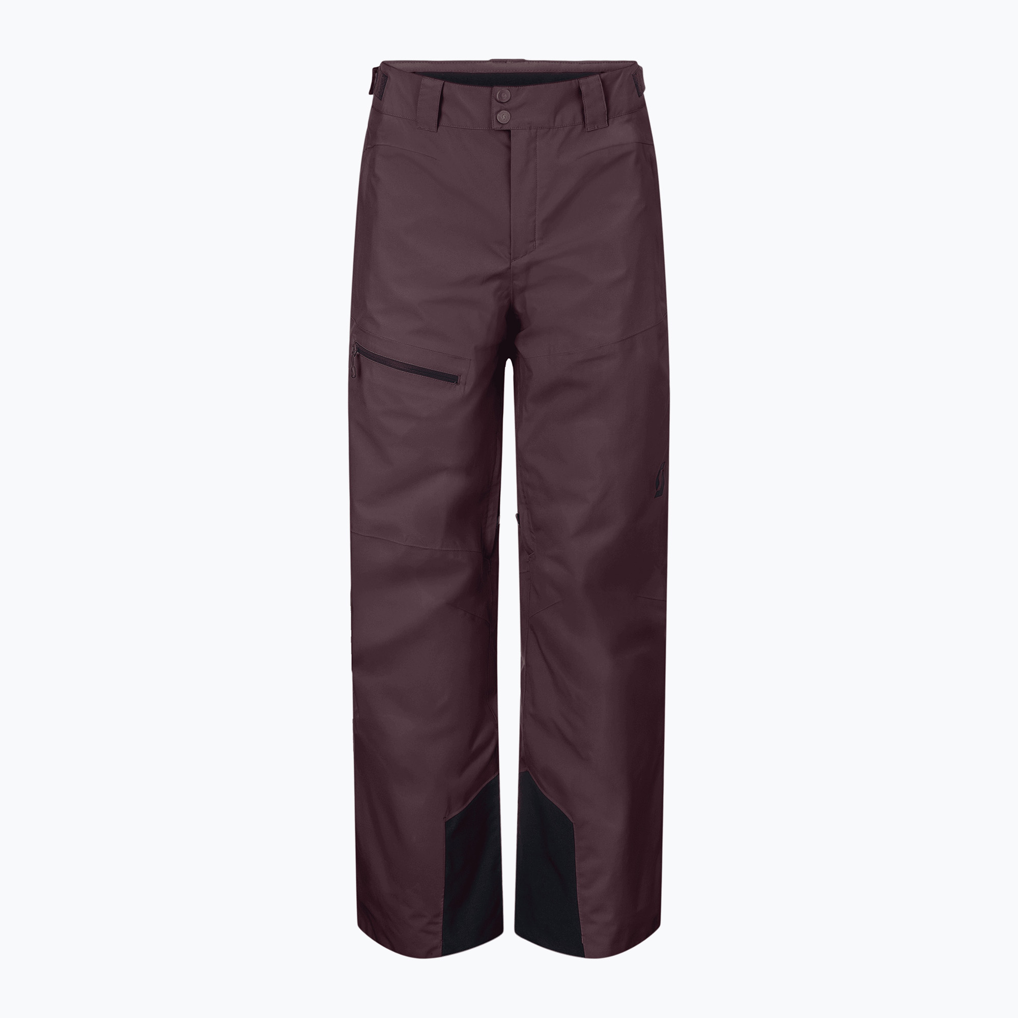 Мъжки скиорски панталони SCOTT Ultimate Dryo 10 cocoa red