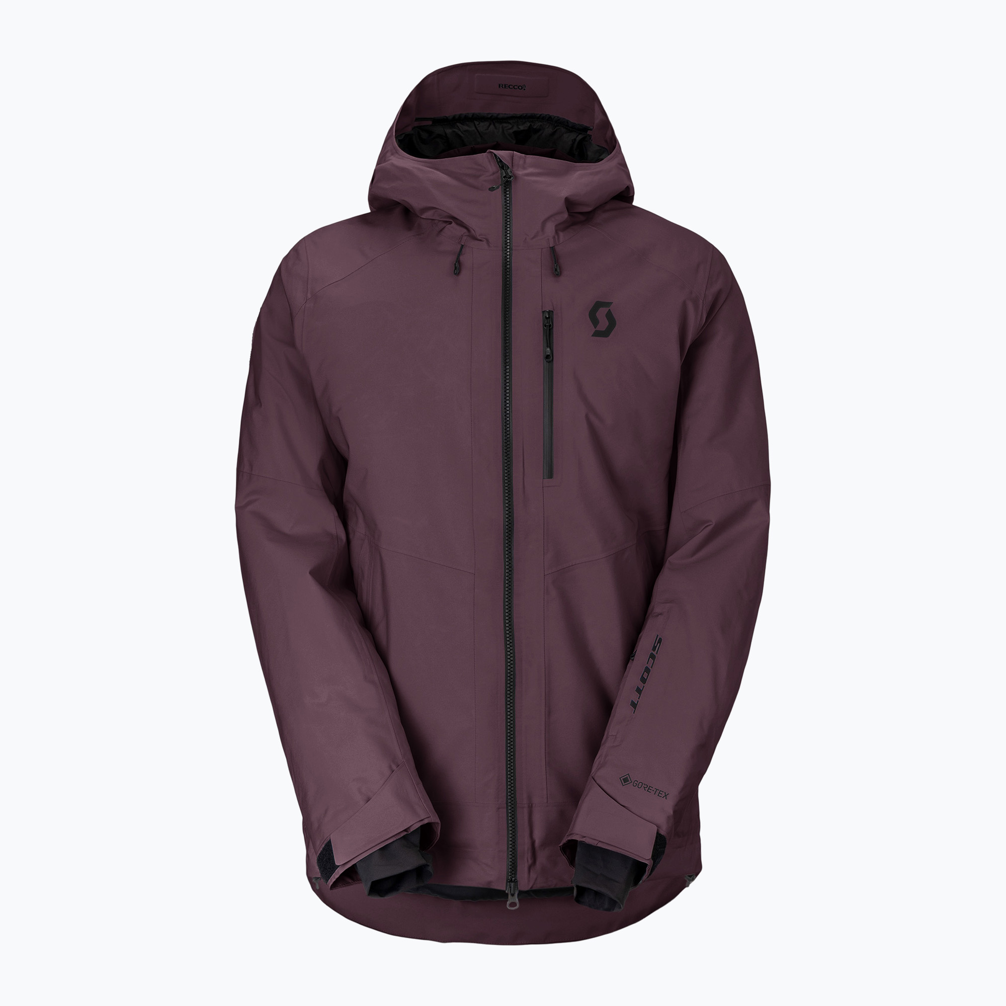Мъжко скиорско яке SCOTT Ultimate GTX cocoa red