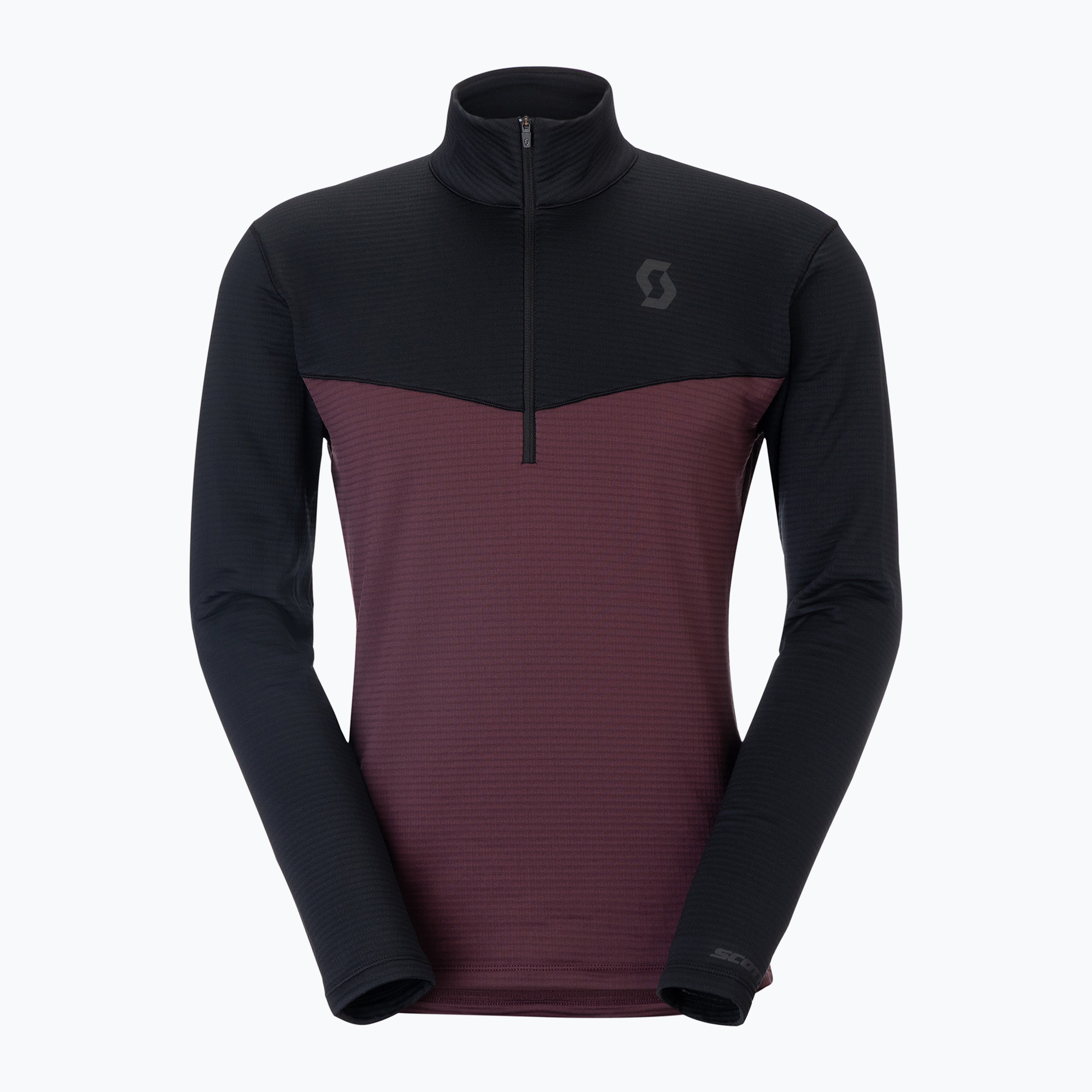 Мъжки поларен суитшърт SCOTT Defined Light cocoa red/black