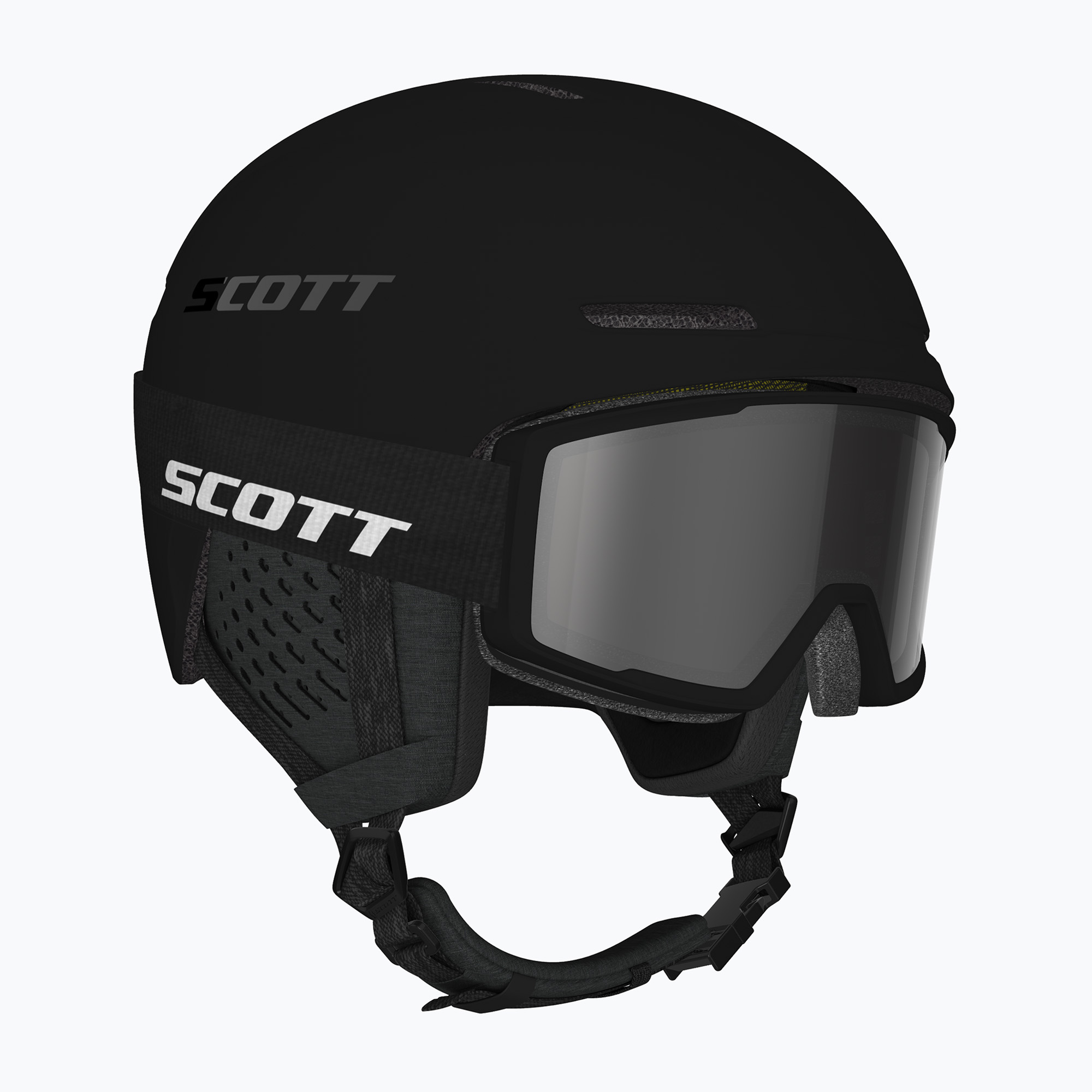 Скиорска каска SCOTT Track   Gogle Trace black