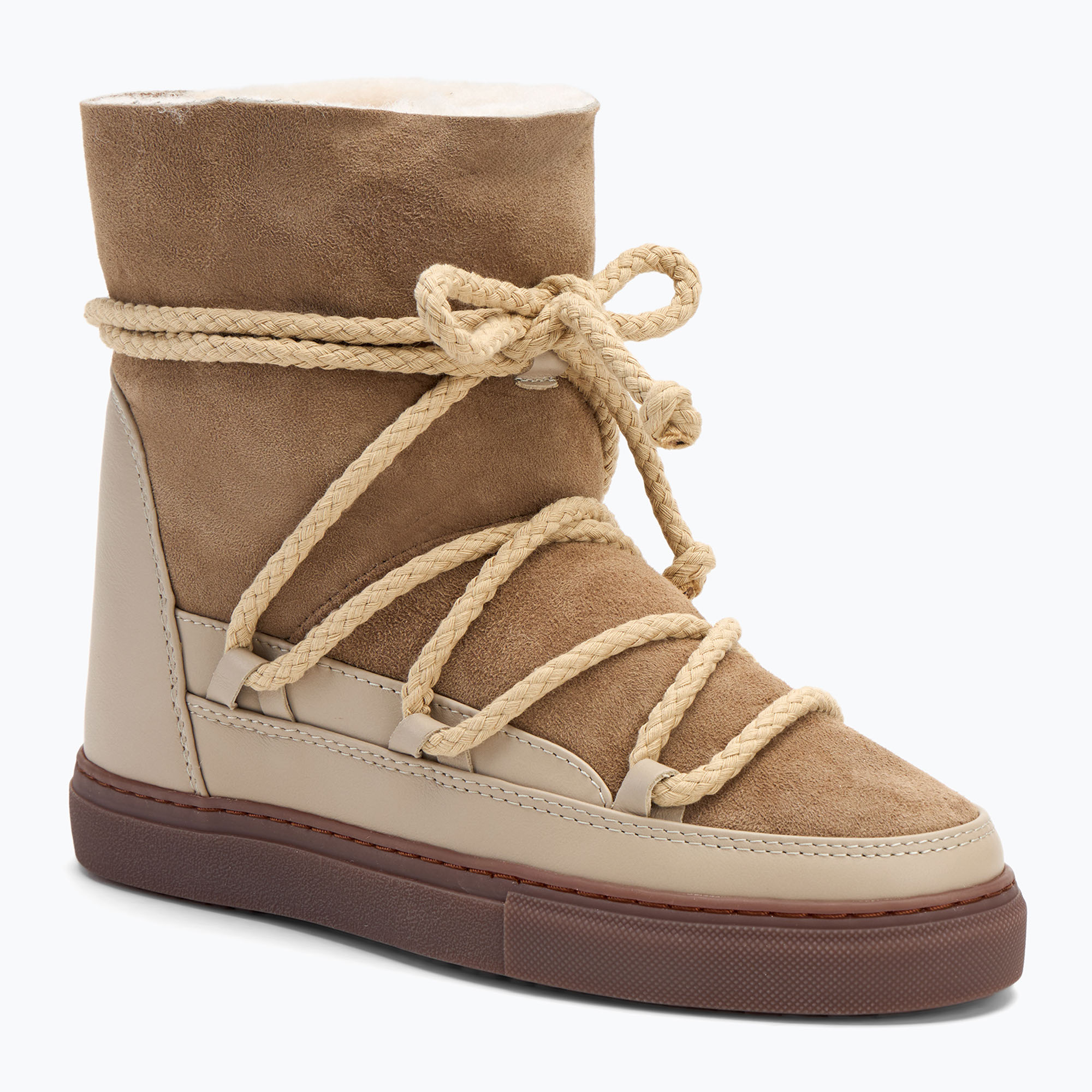Śniegowce damskie INUIKII Classic Wedge beige 