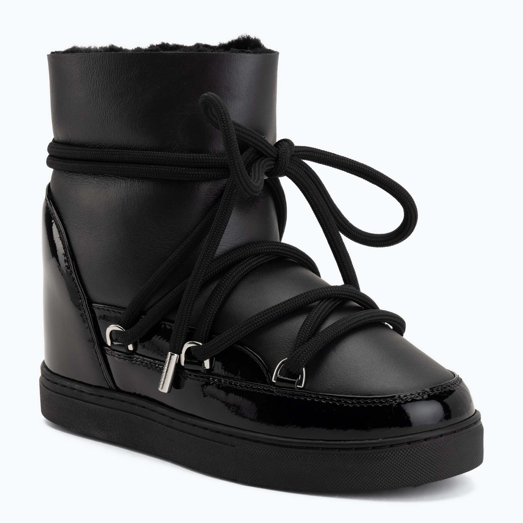 Дамски ботуши за сняг Inuikii Gloss Wedge black