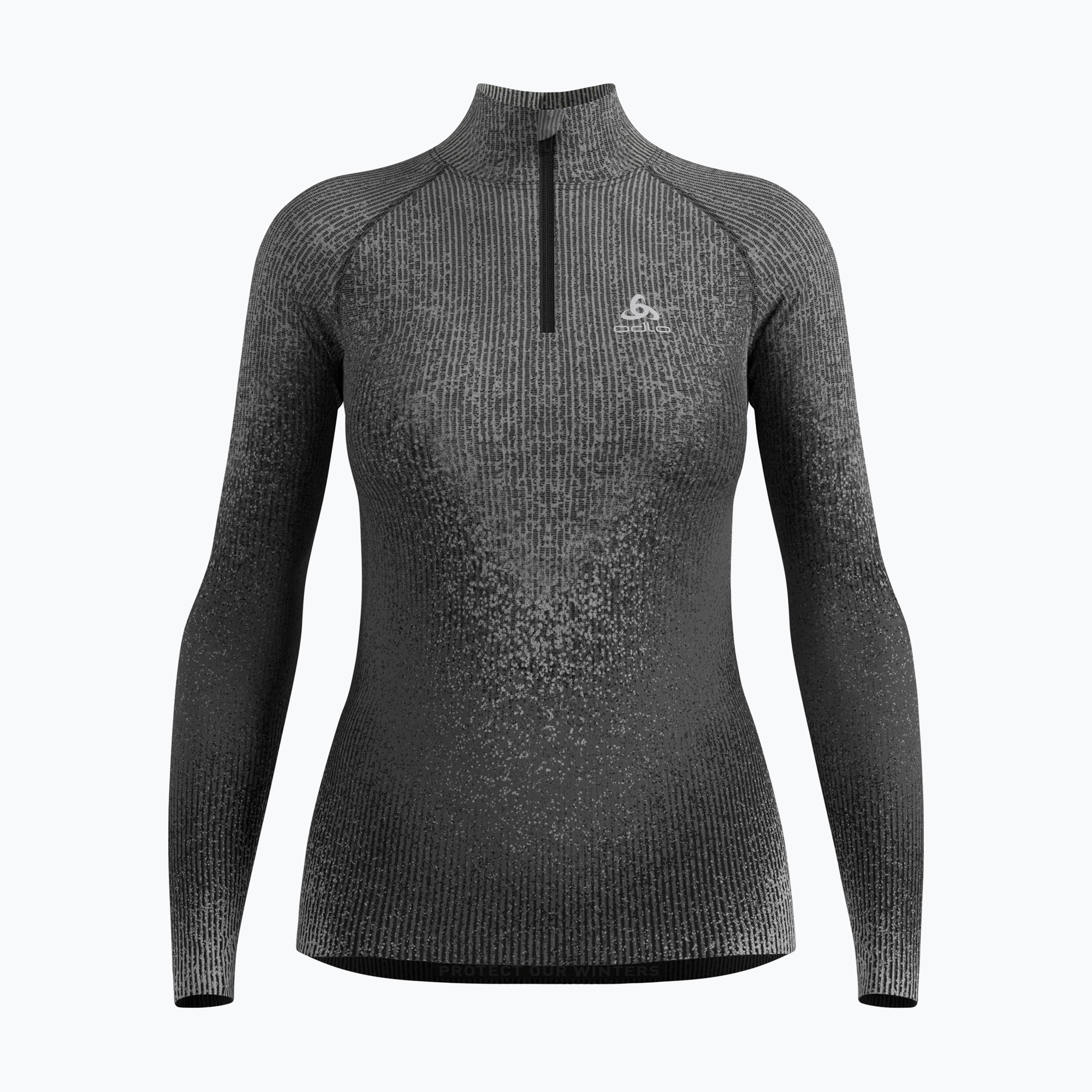 Мъжка термоактивна блуза с дълъг ръкав ODLO Performance Warm Blackcomb Bl Top Turtle Neck HZ black