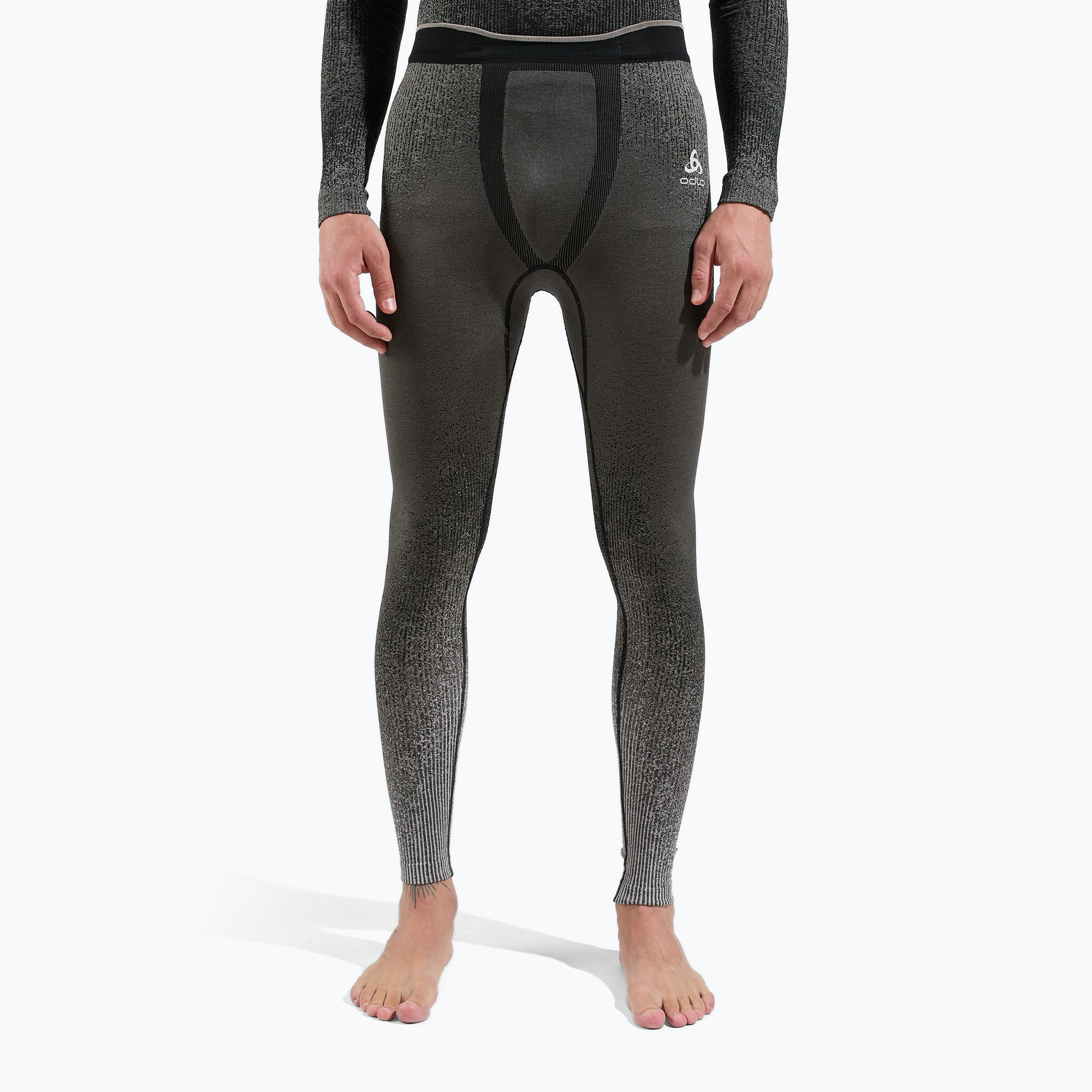 Мъжки термоактивни панталони ODLO Performance Warm Blackcomb Bl Bottom Long black