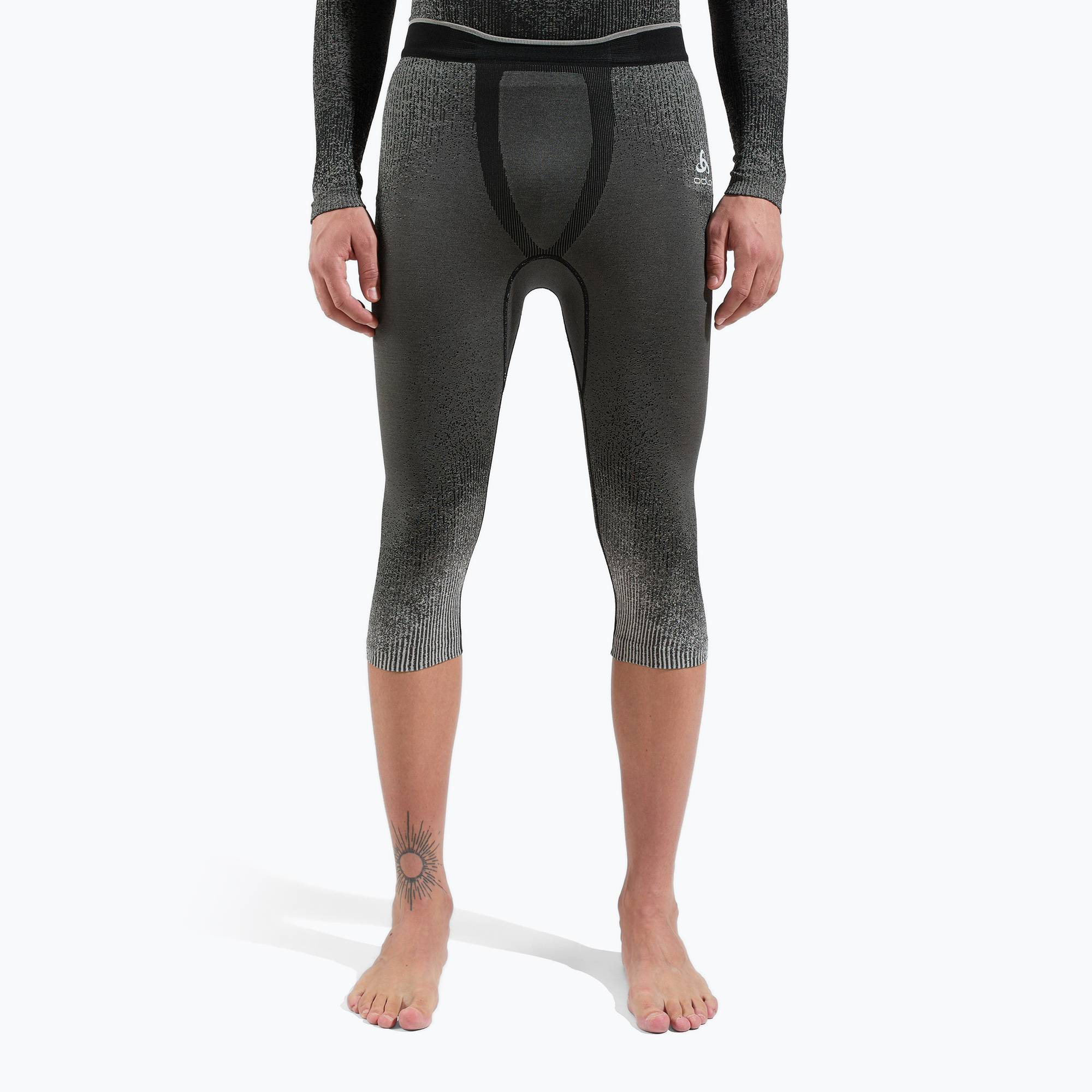 Мъжки термоактивни панталони ODLO Performance Warm Blackcomb Bl Bottom Long black