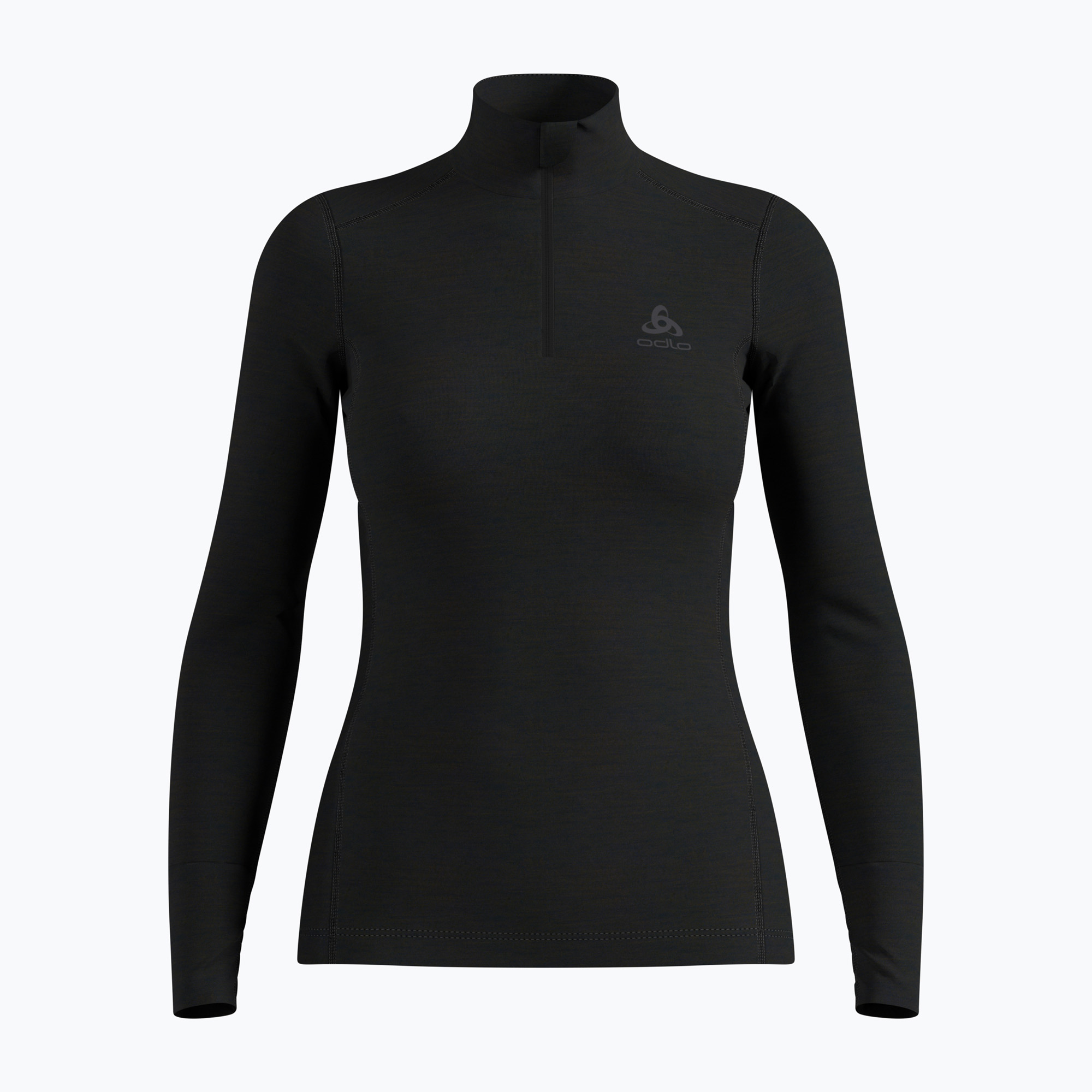 Dámska termo bielizeň ODLO Merino 200 Bl Top Turtle Neck black