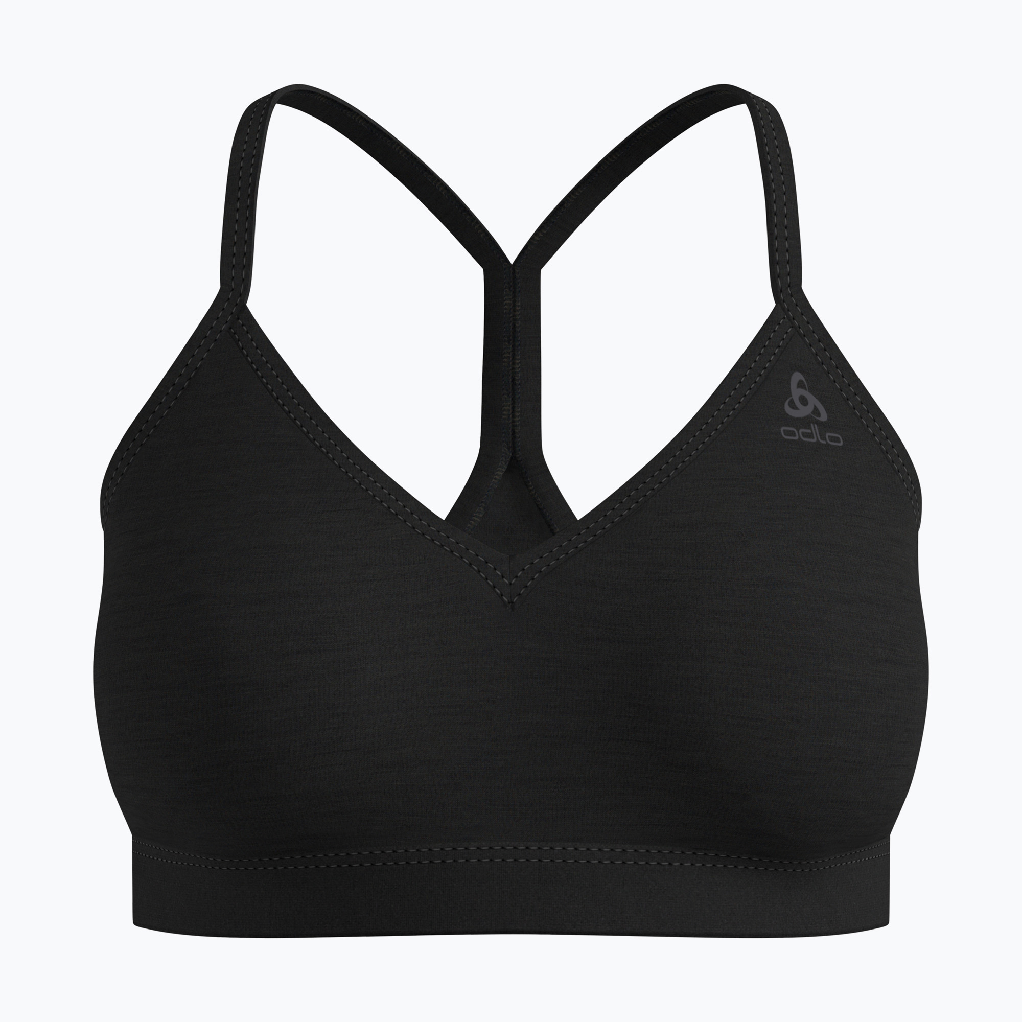 Sutien termoactiv ODLO Merino Soft black
