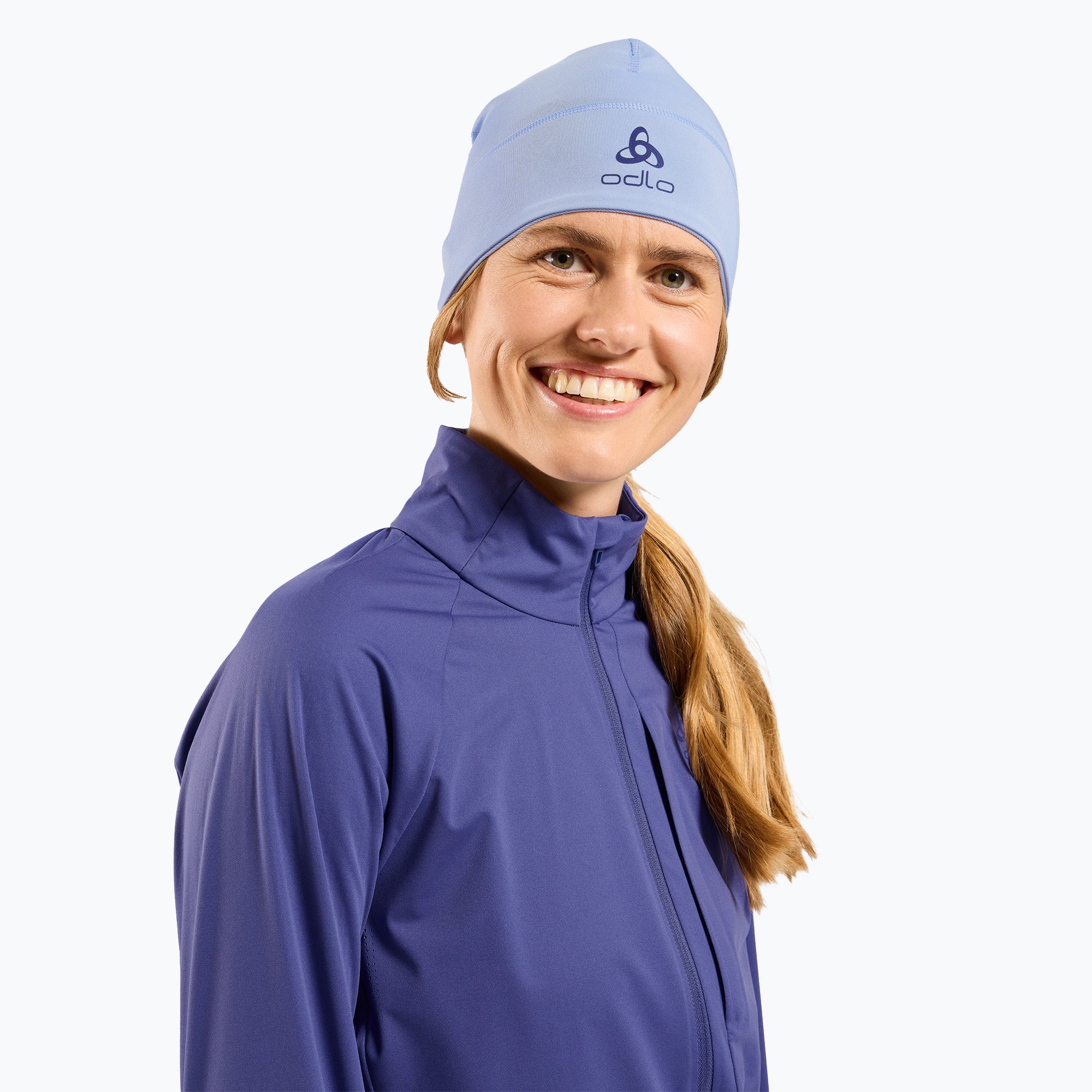 Czapka zimowa ODLO Polyknit Warm Eco blue heron