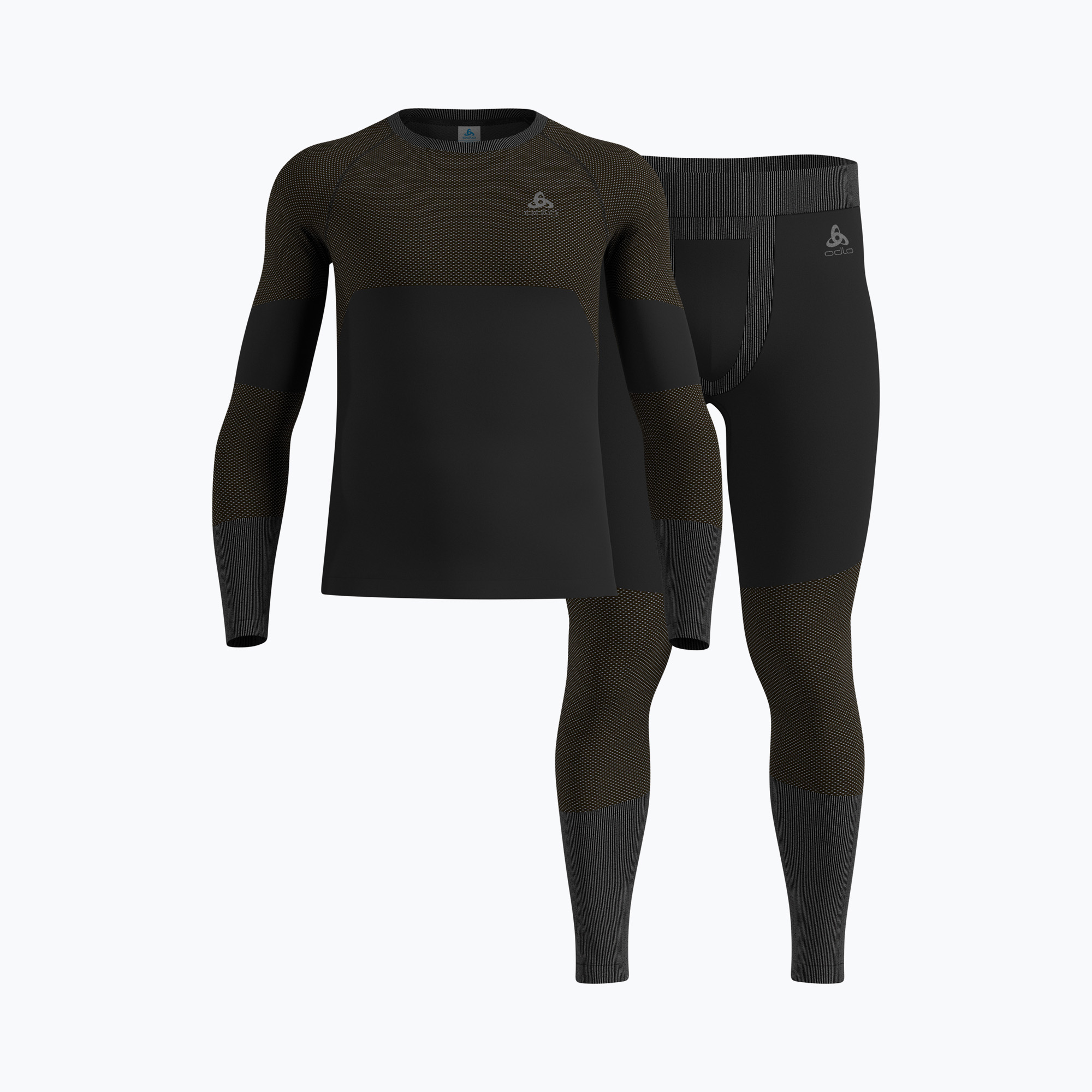 Completo intimo termico da uomo ODLO Fundamentals Performance Warm black (XXL) (Fundamentals Performance Warm Long 198042/15000)
