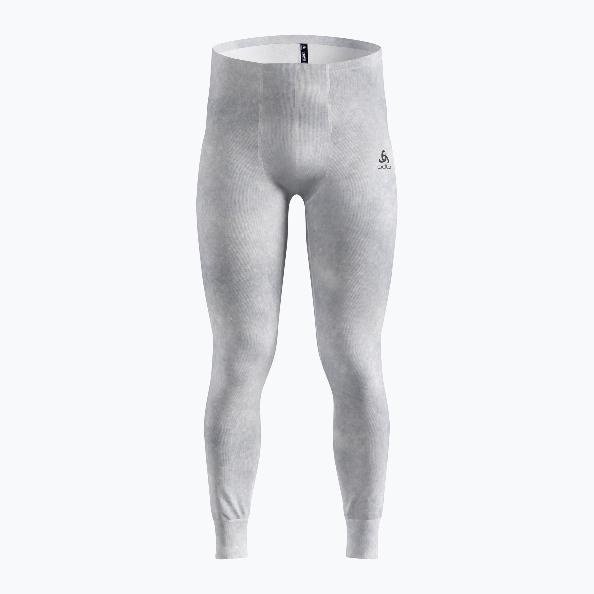 Мъжки термоактивен панталон ODLO Active Warm X Pow Bl Bottom Long odlo silver grey